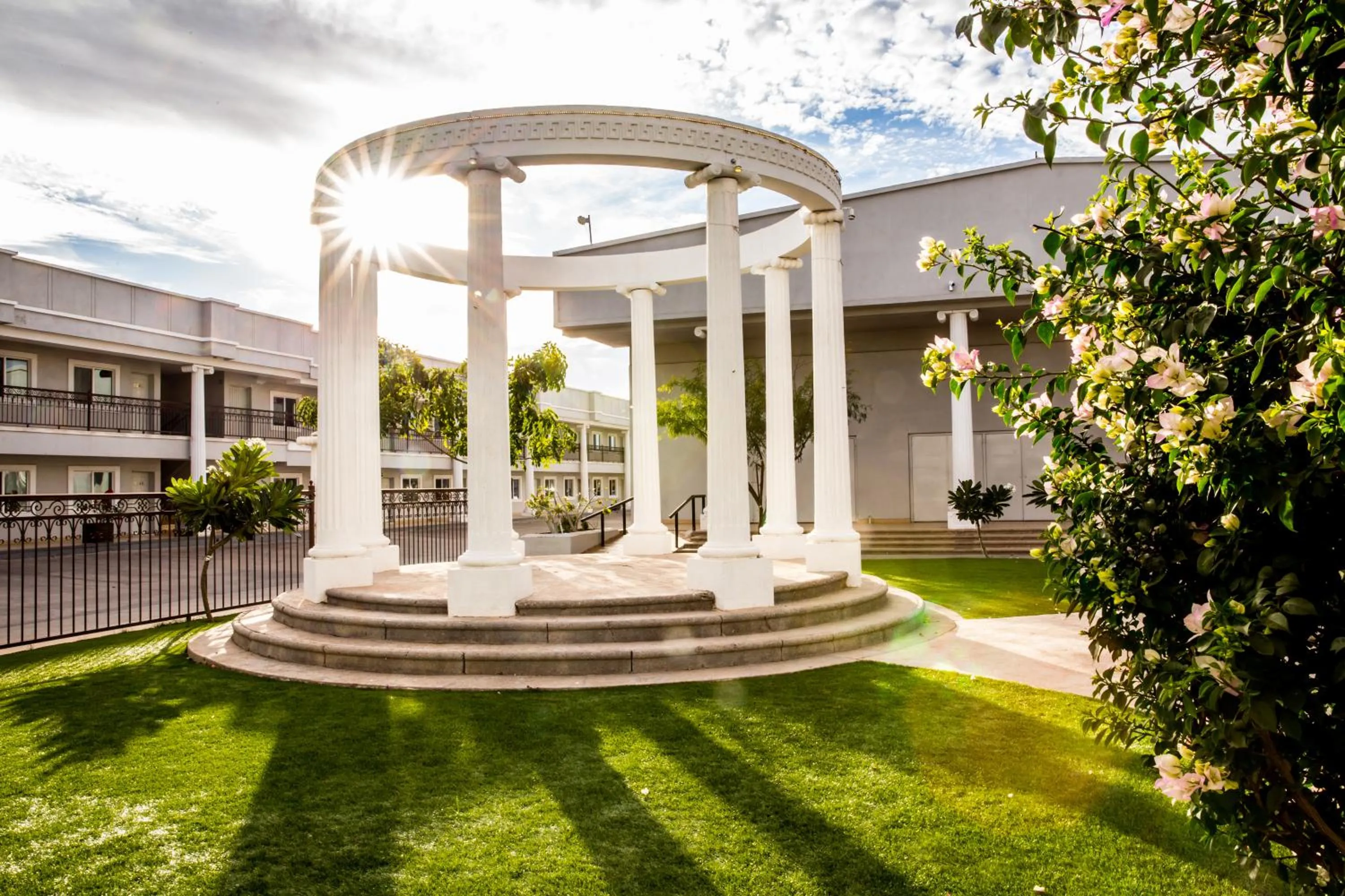 Property building in Hotel Santorian