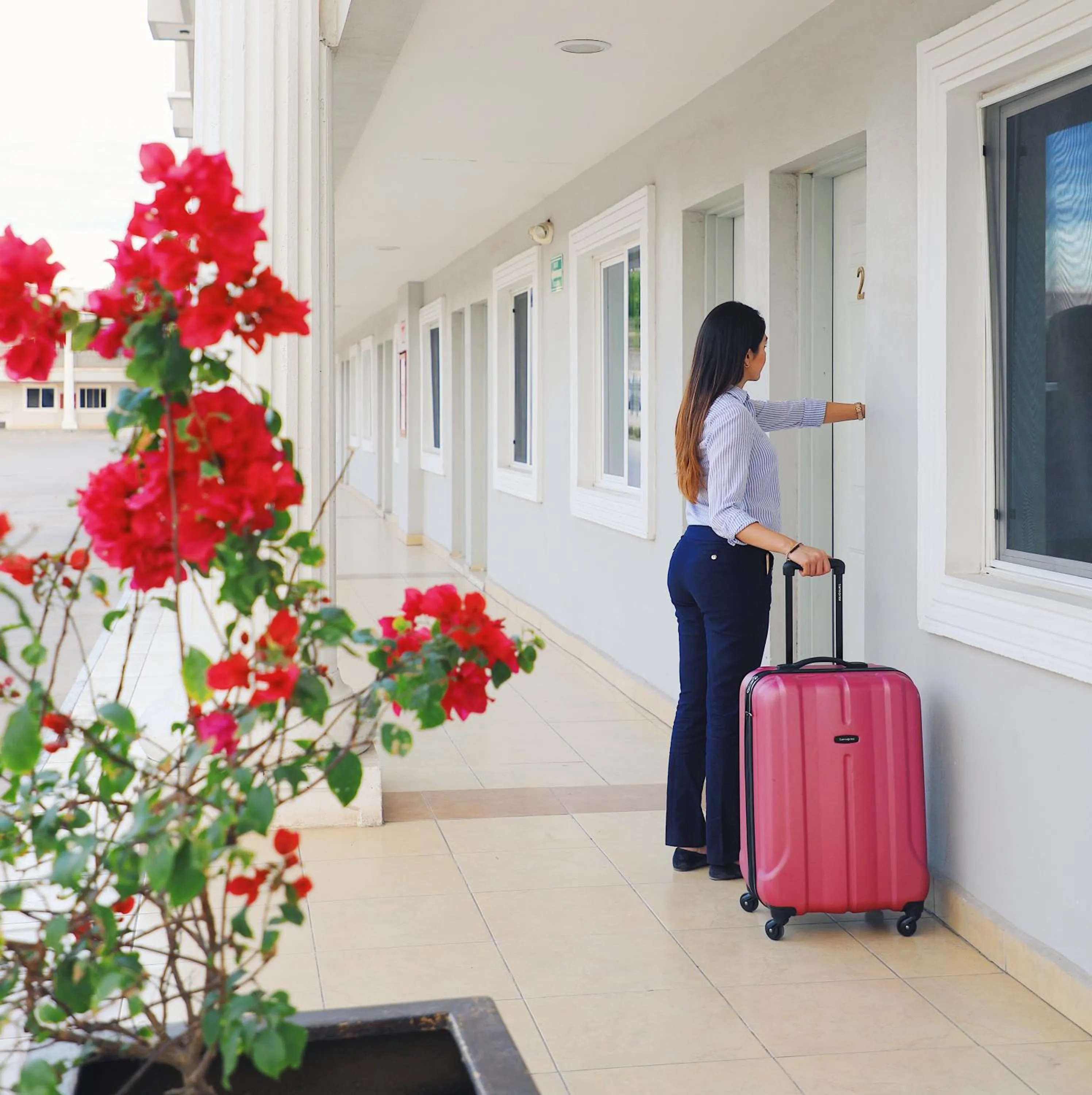 Property building in Hotel Santorian