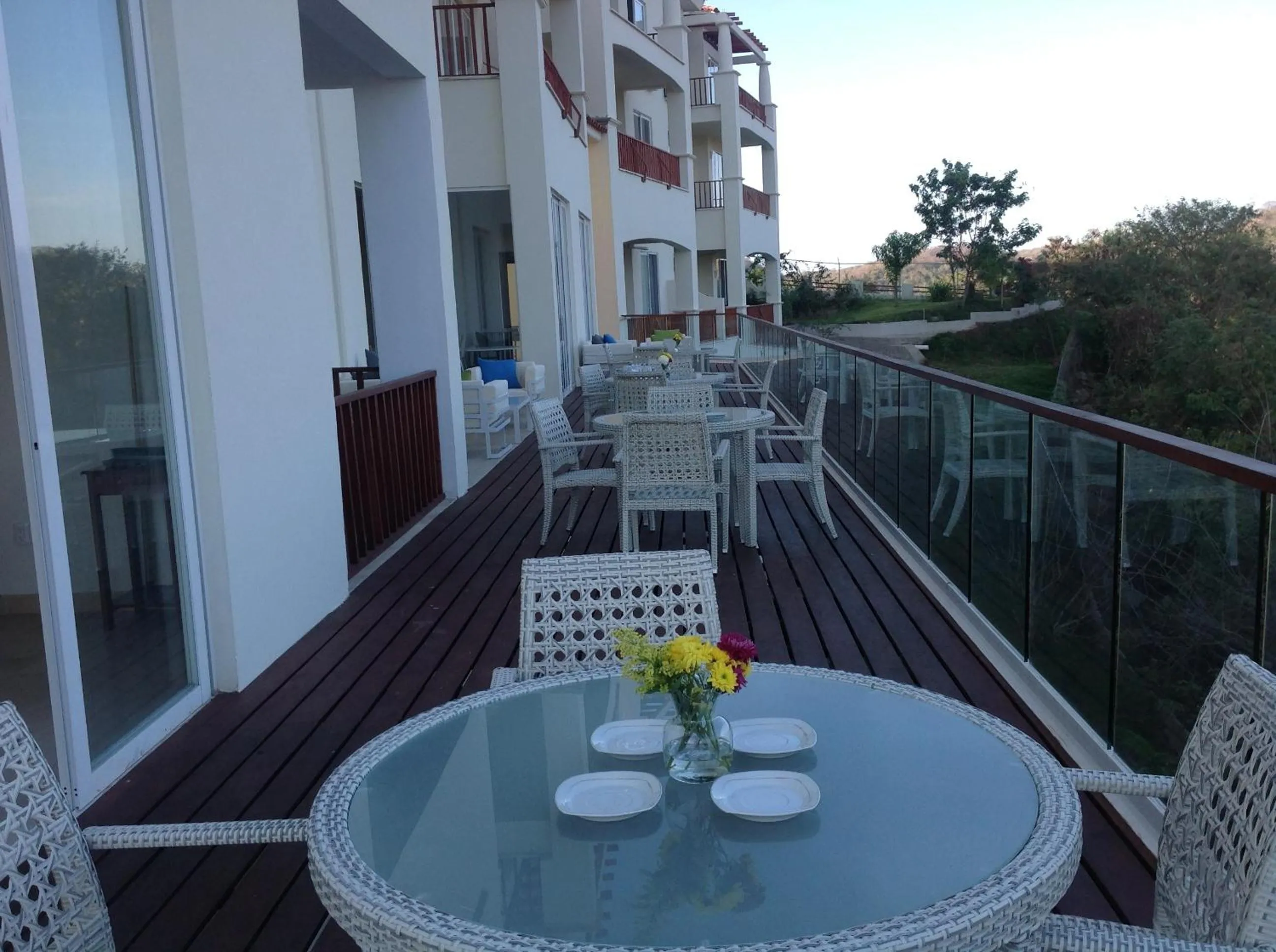 Balcony/Terrace in Mansiones Cruz del Mar Huatulco
