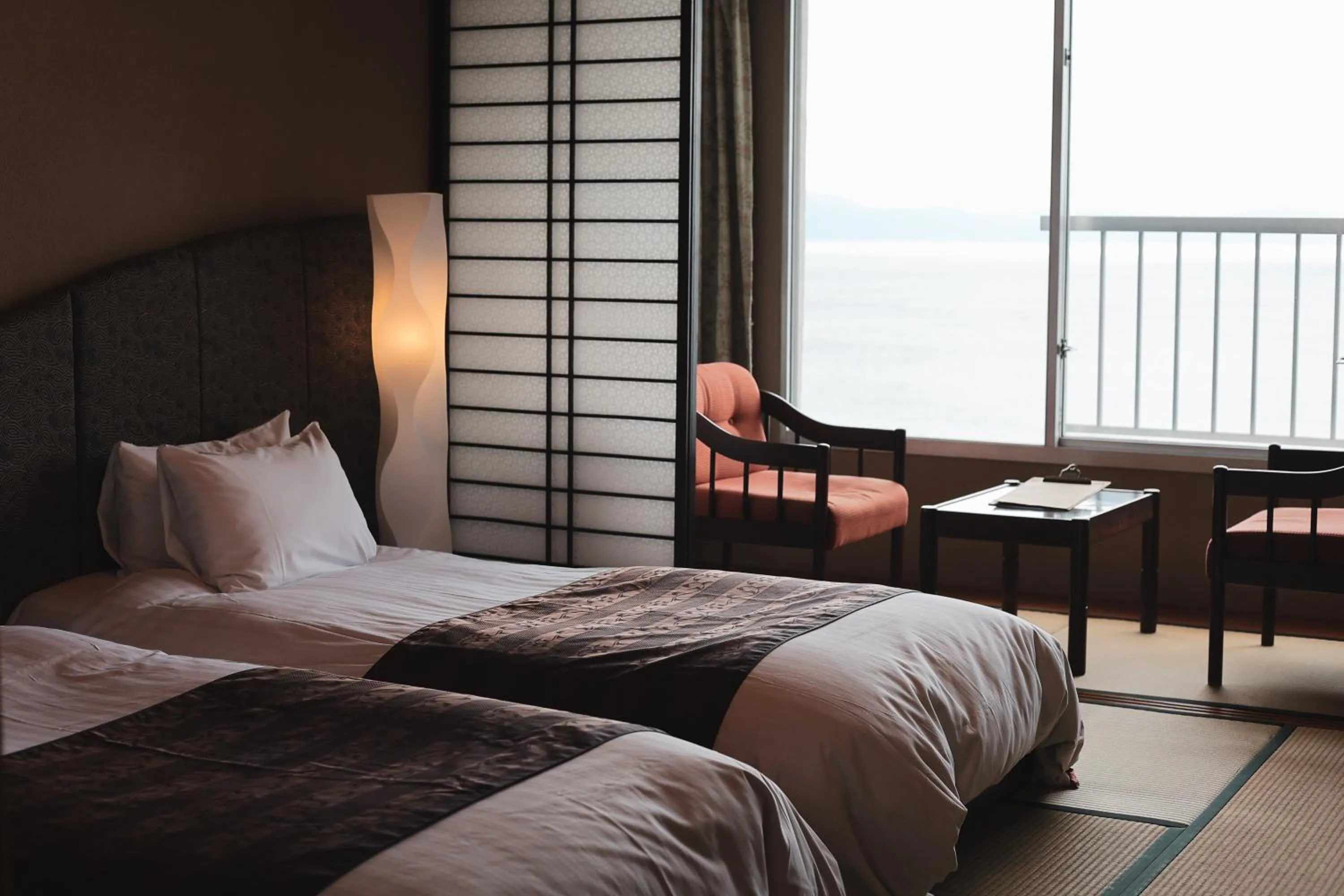 Photo of the whole room, Bed in Ibusuki Royal Hotel