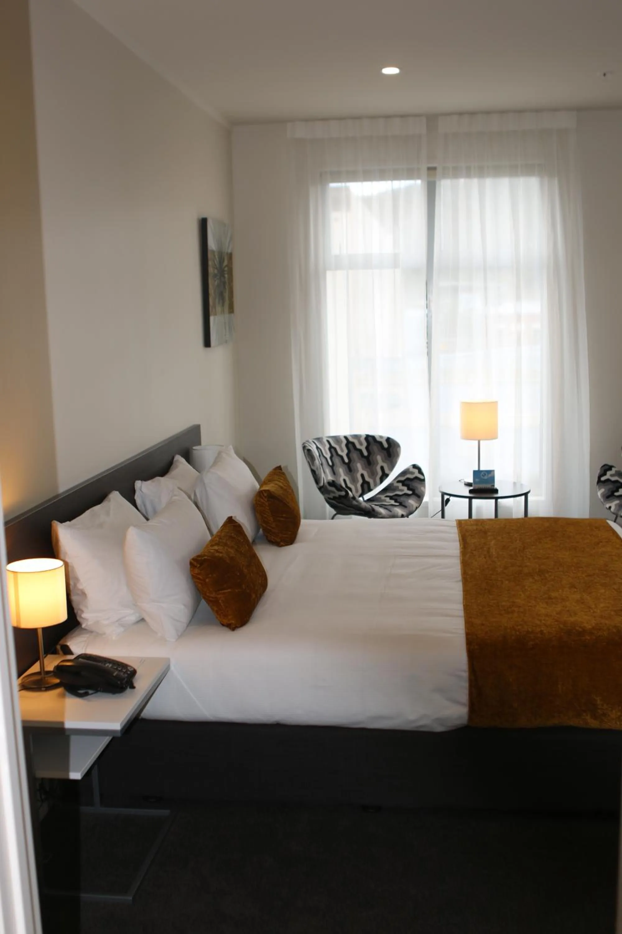 Bedroom, Bed in Quest Whangarei