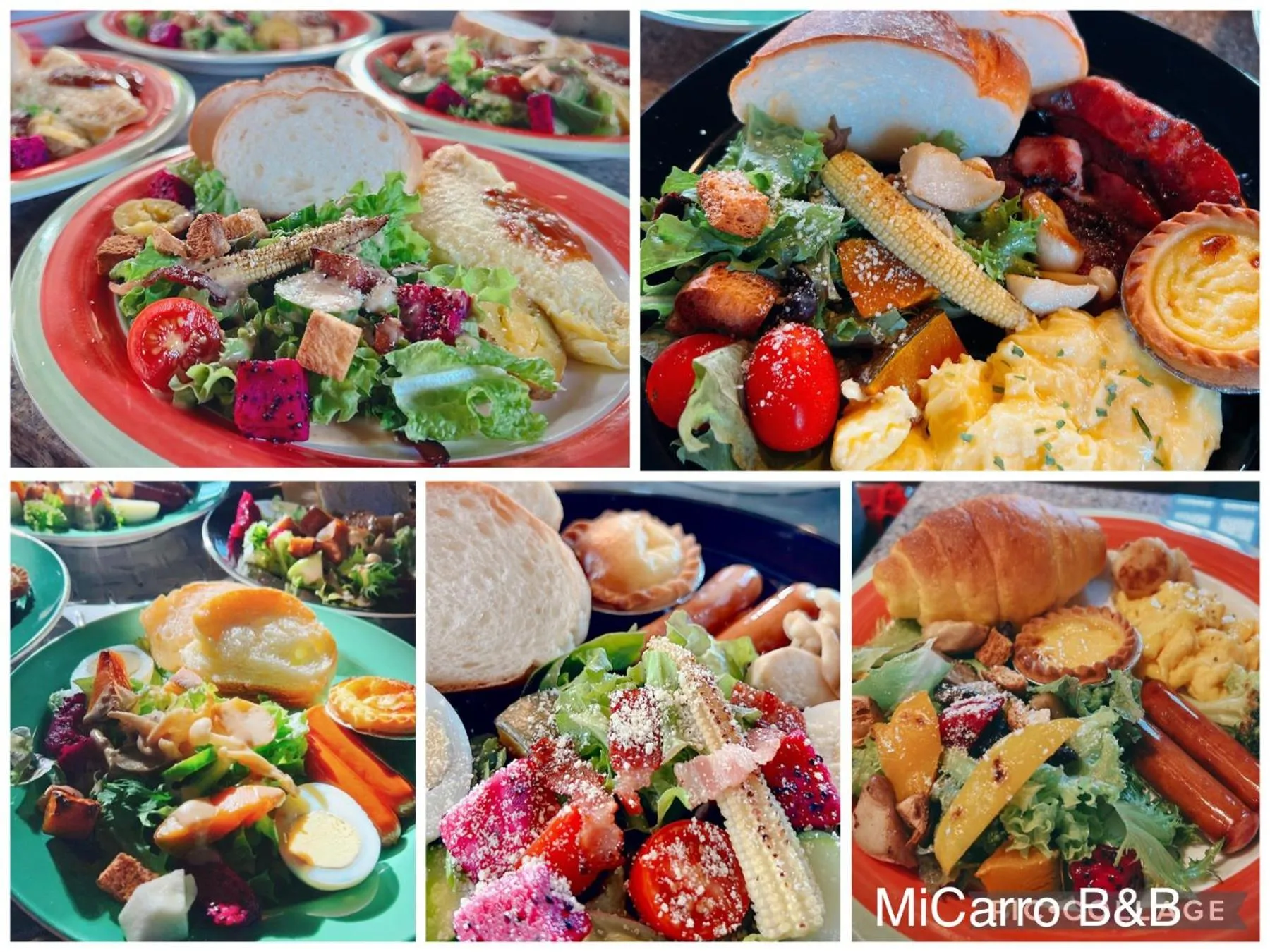 Breakfast in MiCarro B&B