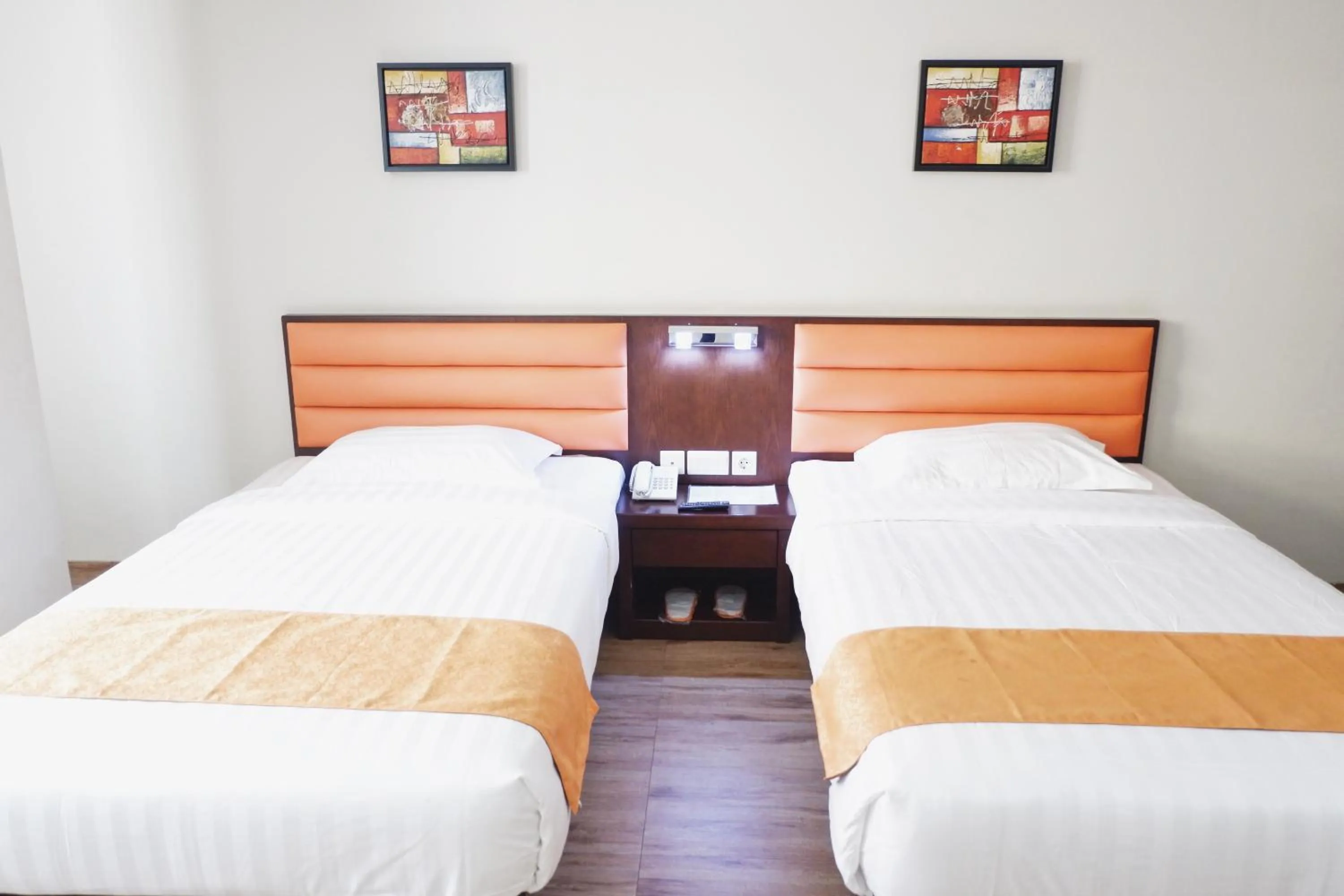 Bed in Hans Inn Batam