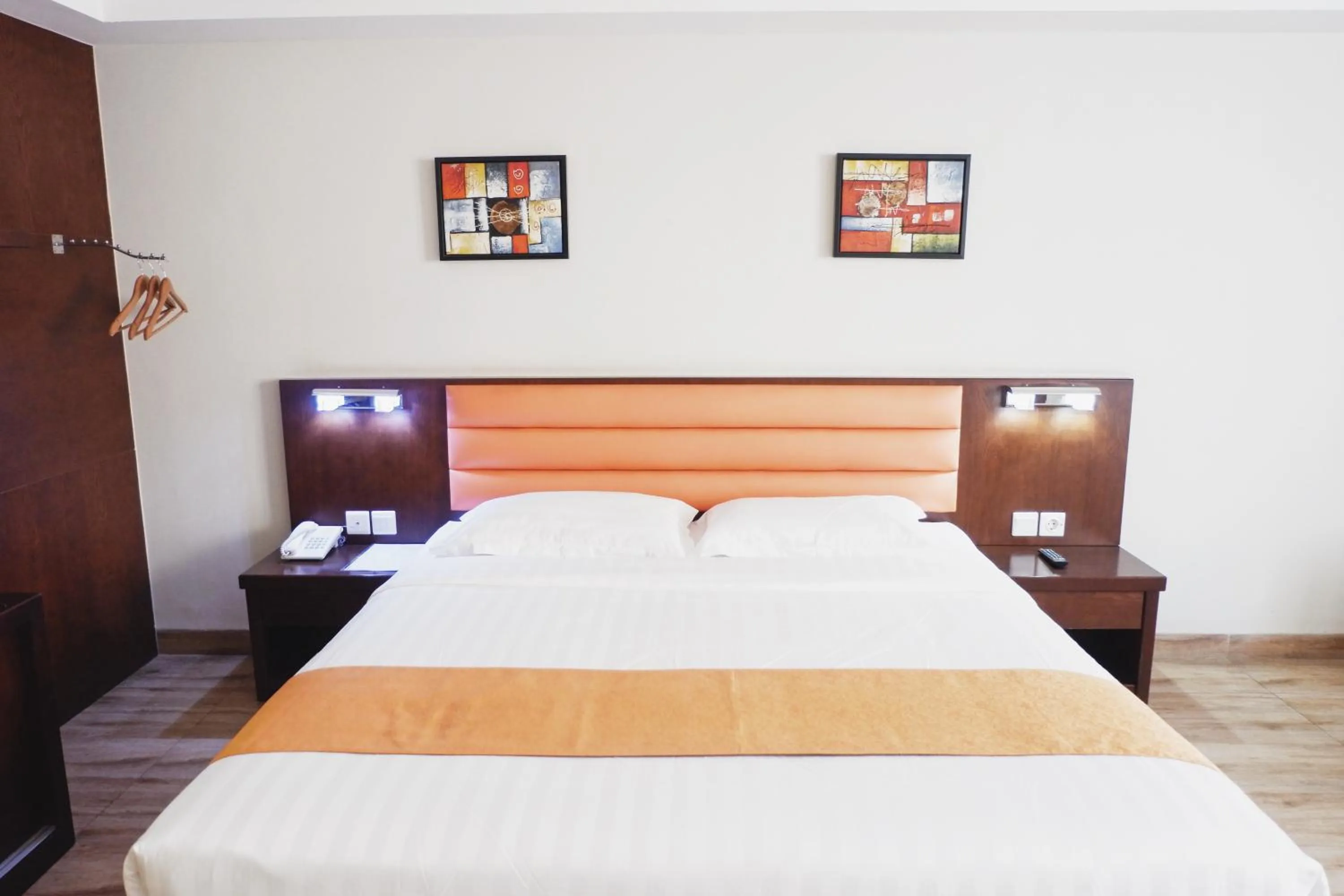 Bed in Hans Inn Batam