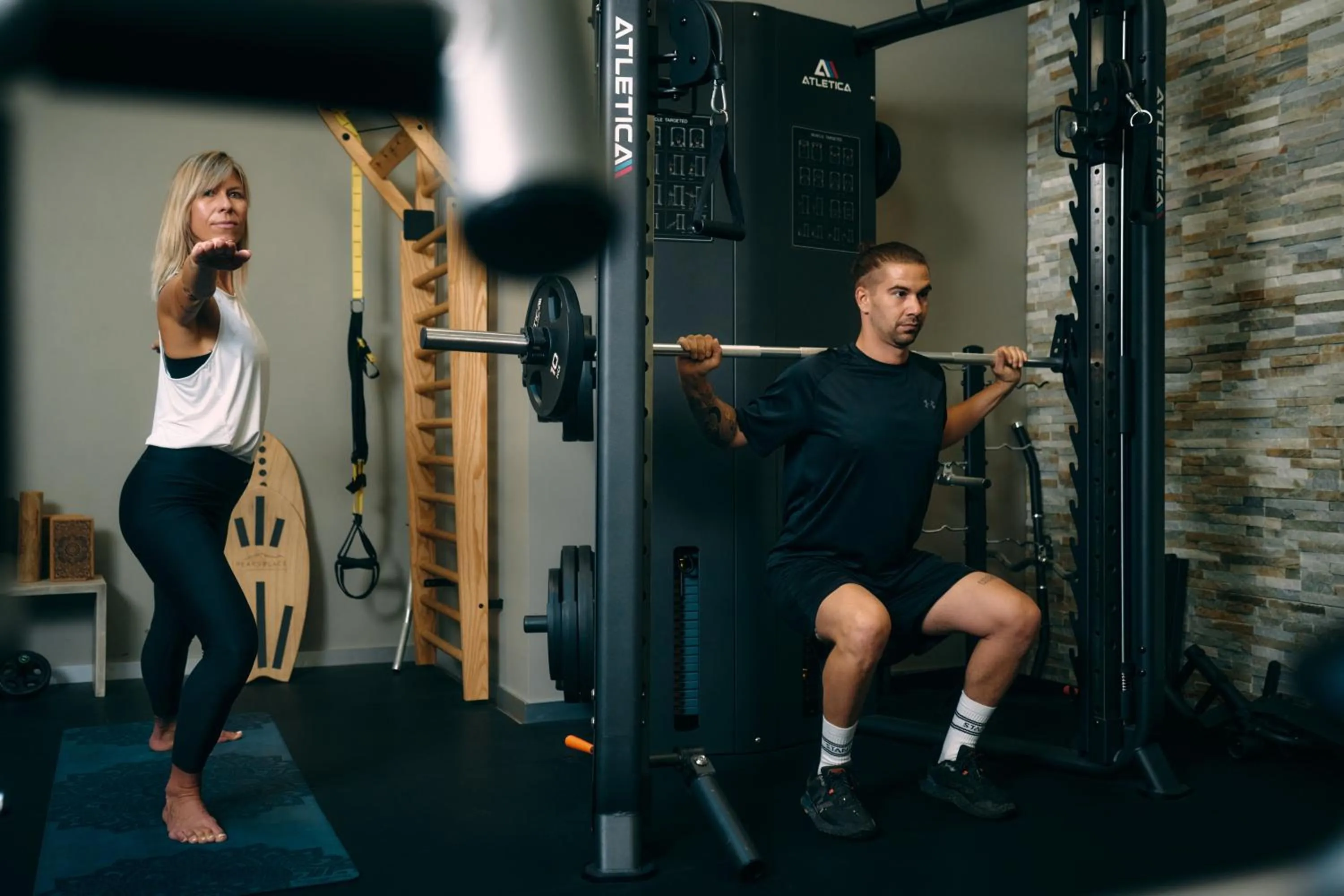 Fitness centre/facilities in Peaks Place Apartments & SPA