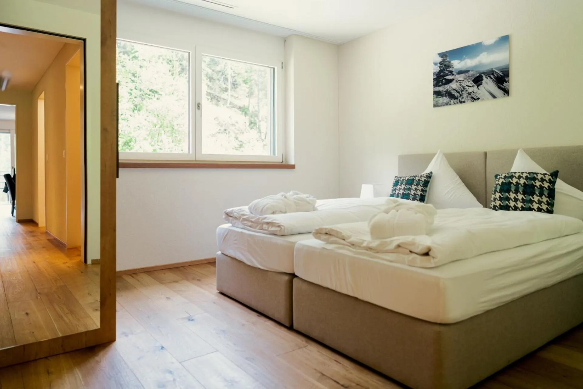 Bedroom in Peaks Place Apartments & SPA