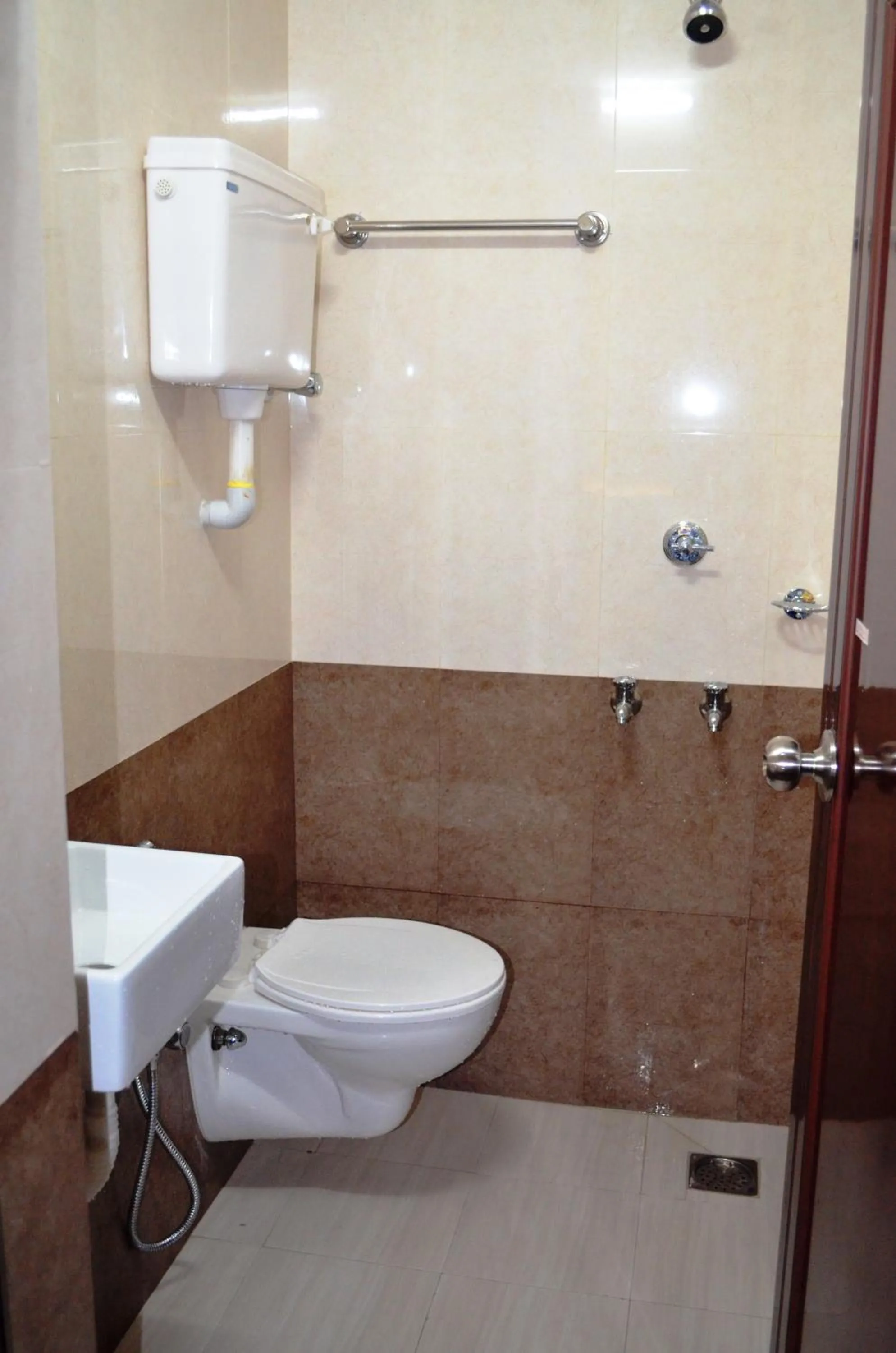 Shower in Hotel Prathiba Heritage