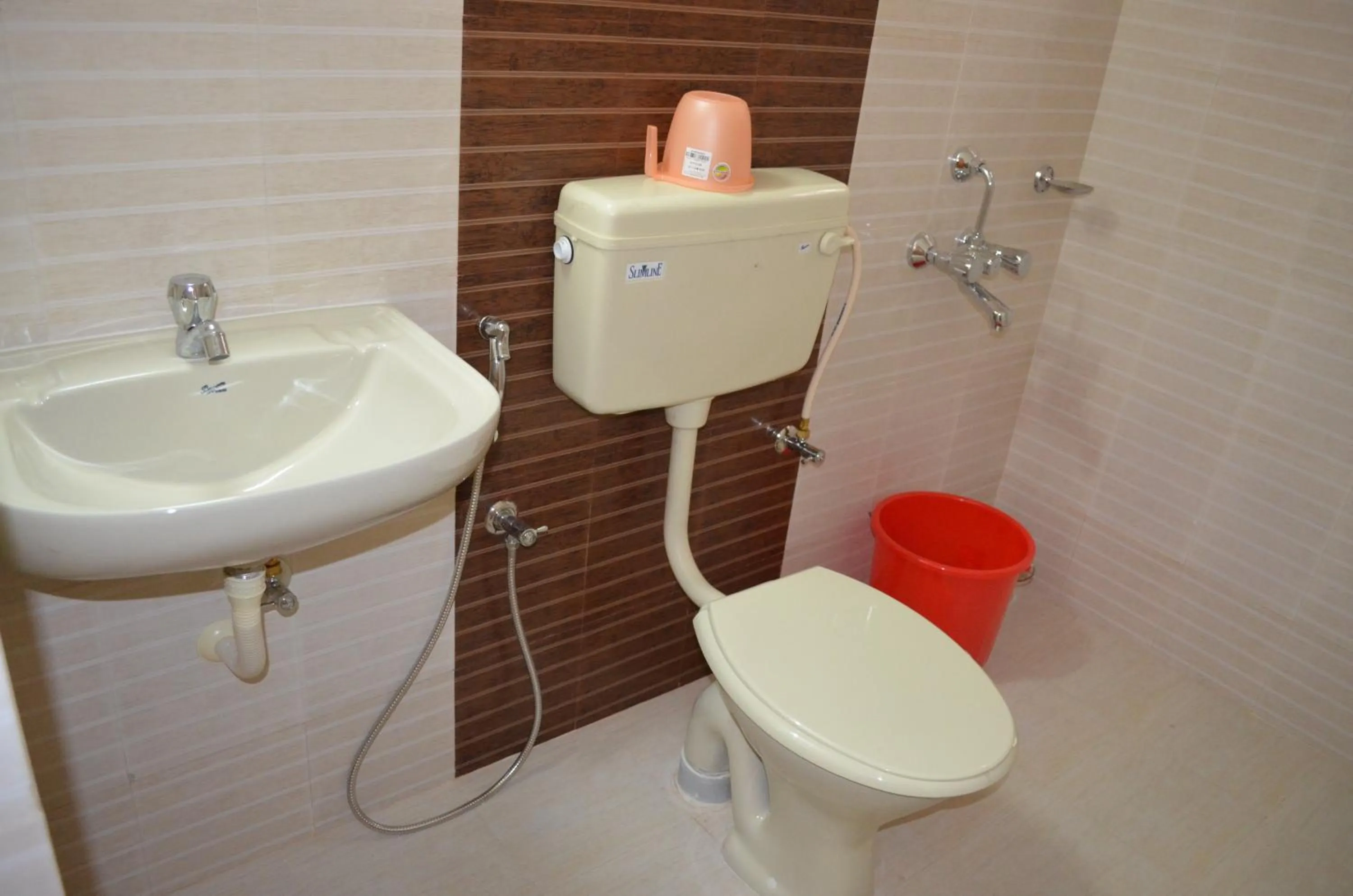 Toilet in Hotel Prathiba Heritage