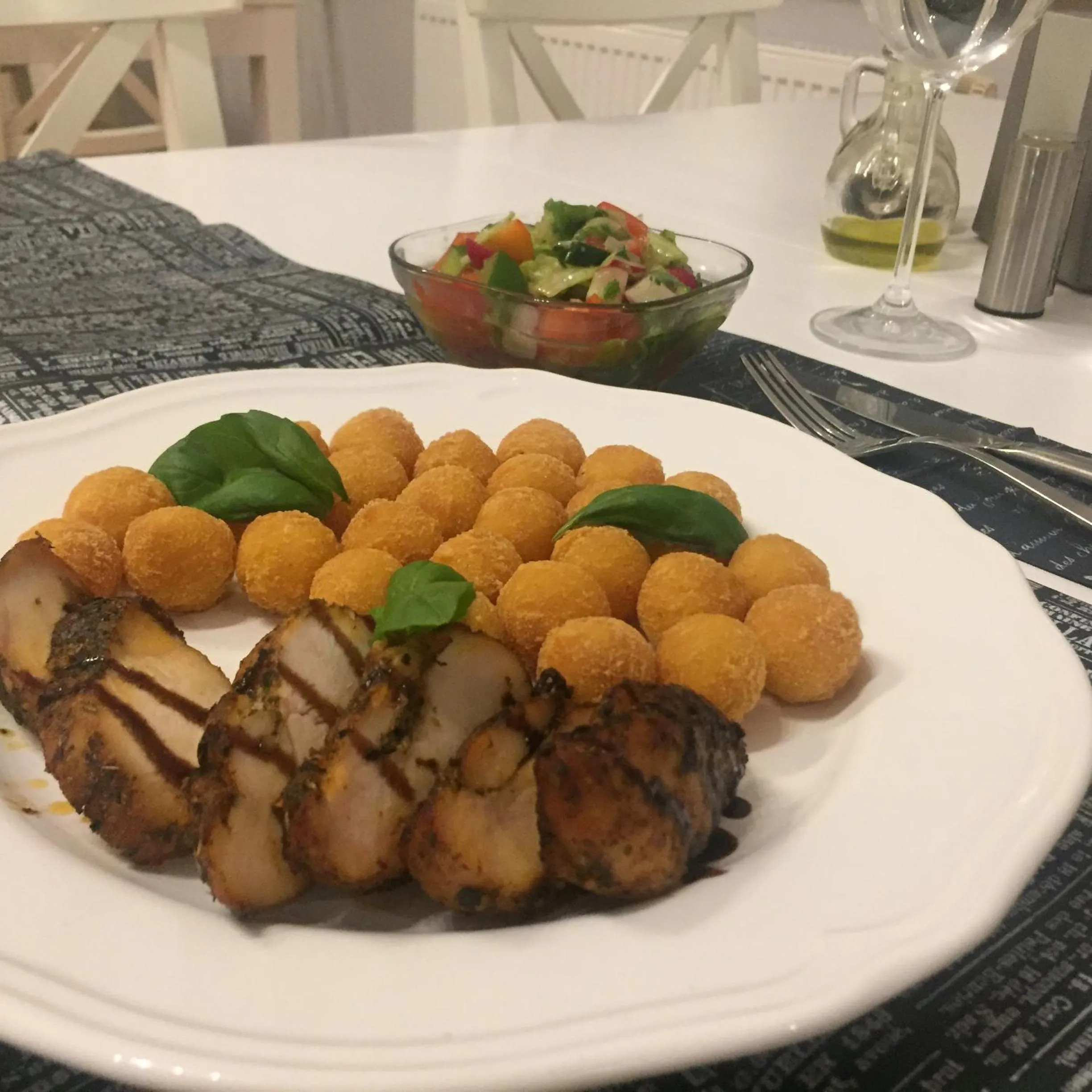 Food close-up in Dom św. Józefa