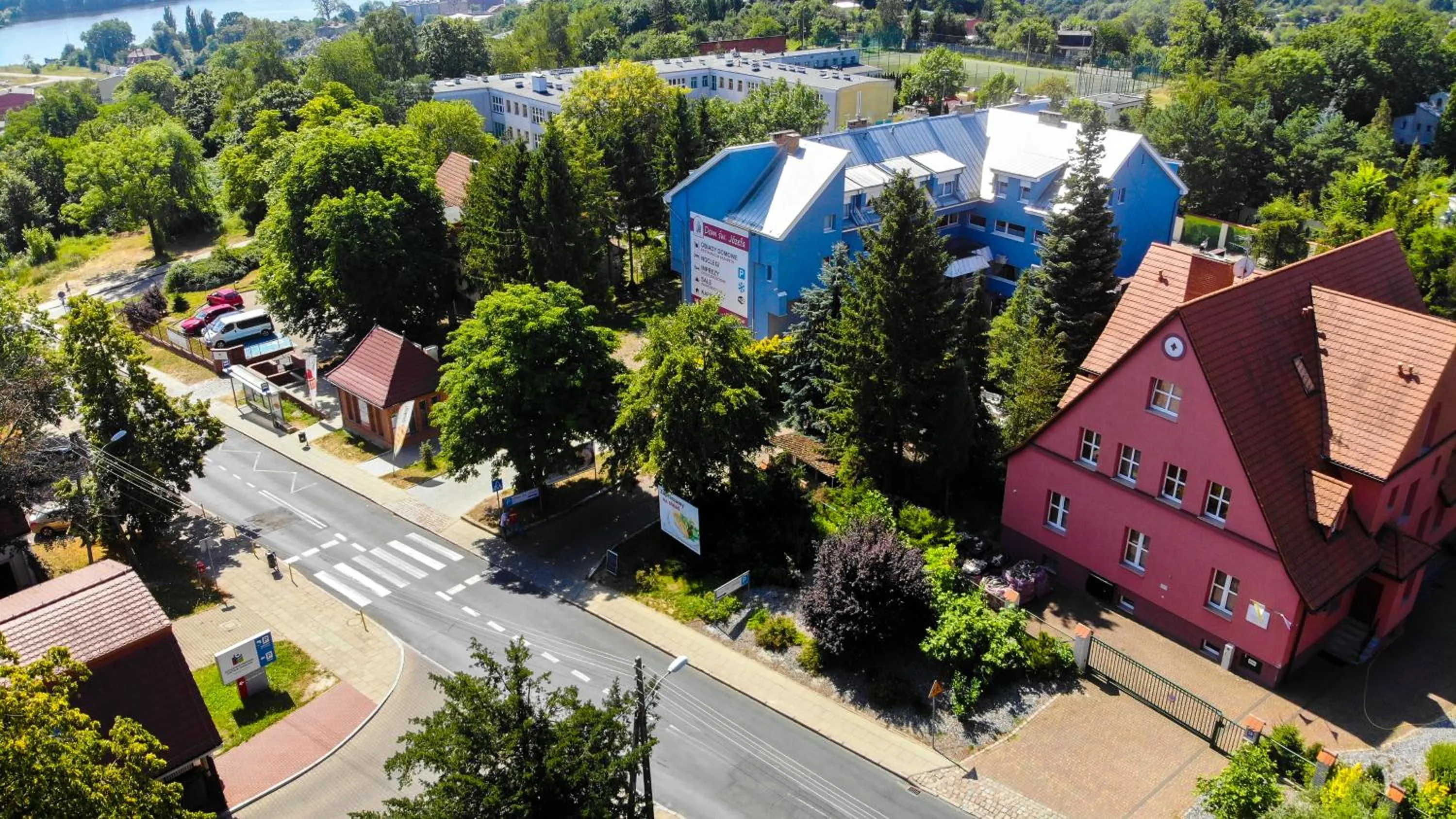 Bird's eye view in Dom św. Józefa