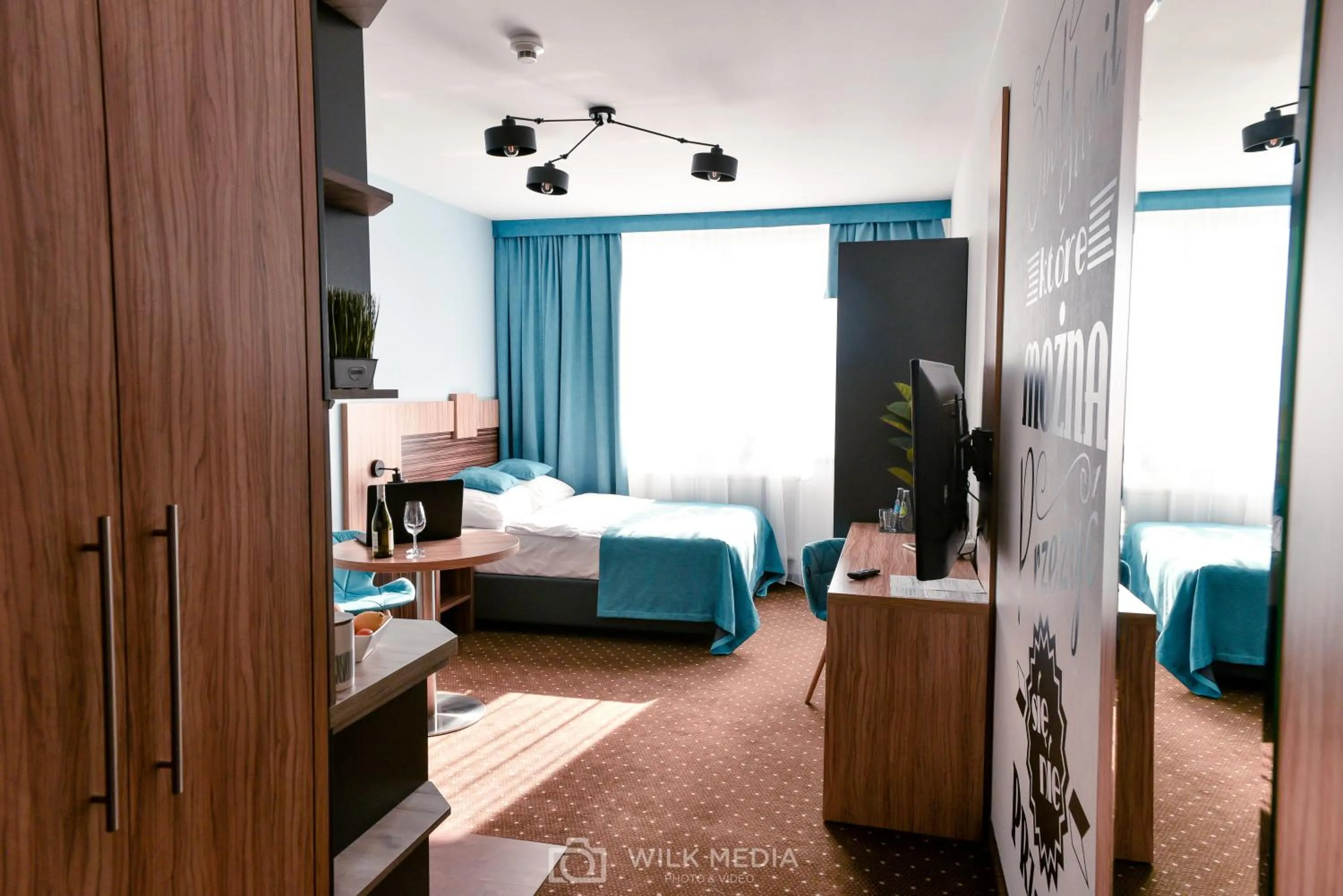 Bed in Hotel Milenium