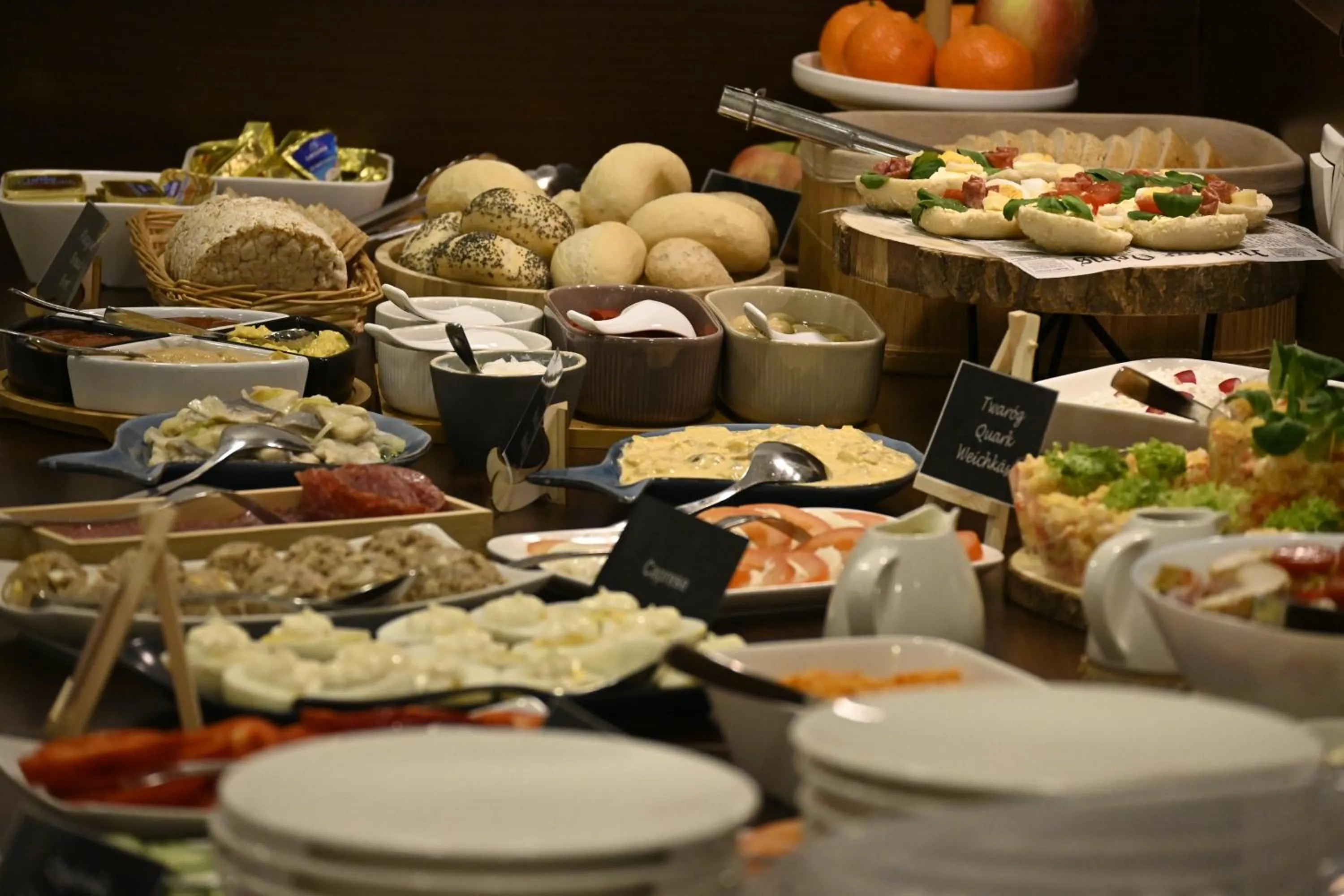 Breakfast in Hotel Milenium