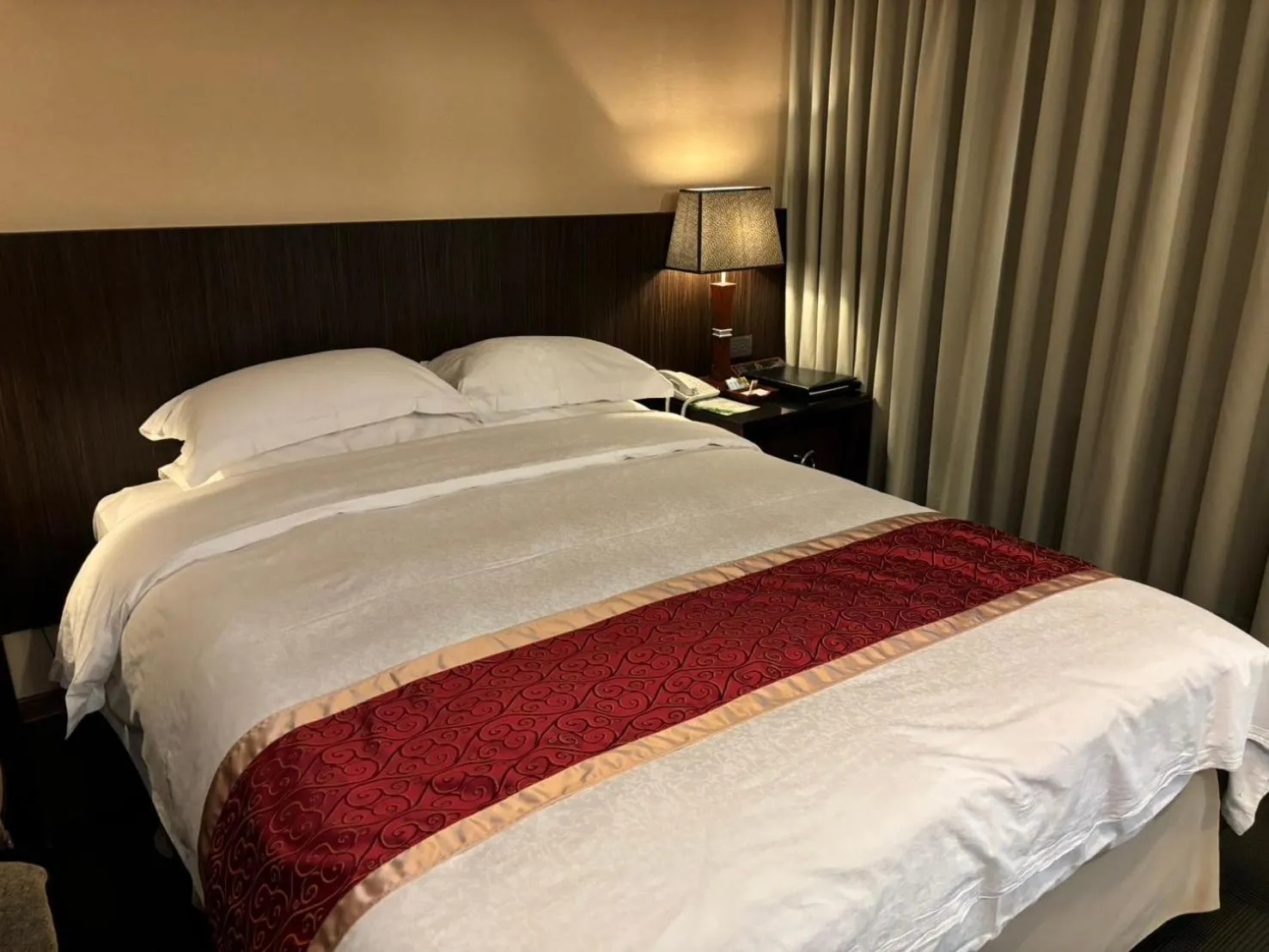 Bed in Art Spa Hotel