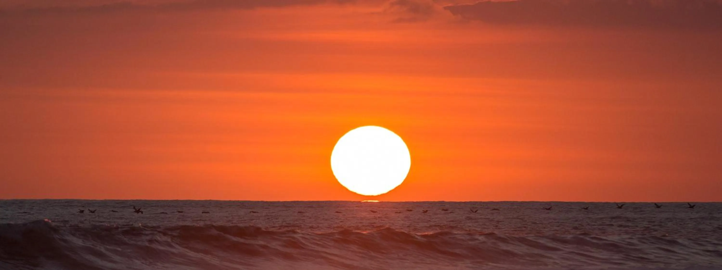 Sunset in Hotel Clandestino beach resort