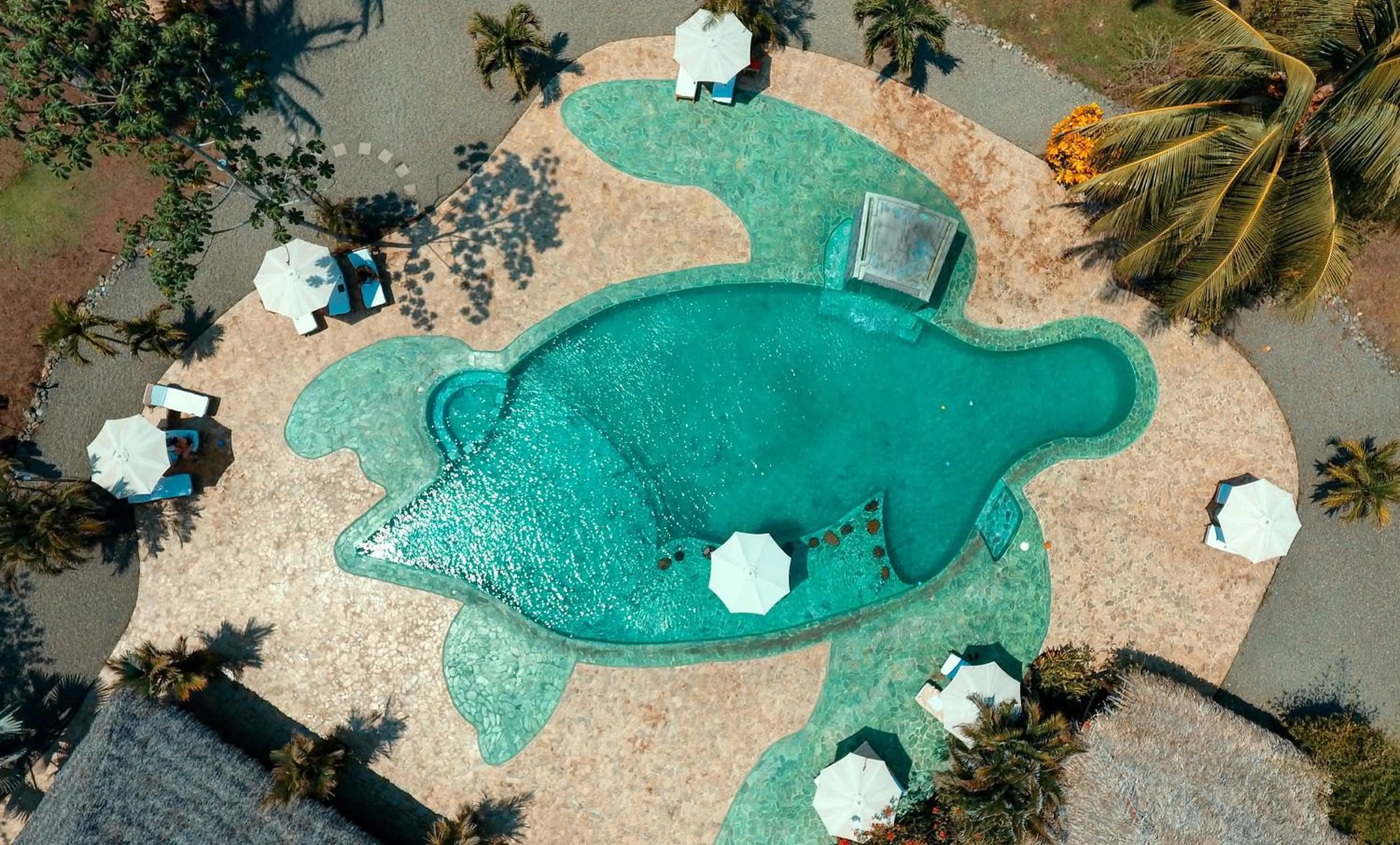 Swimming pool in Hotel Clandestino beach resort