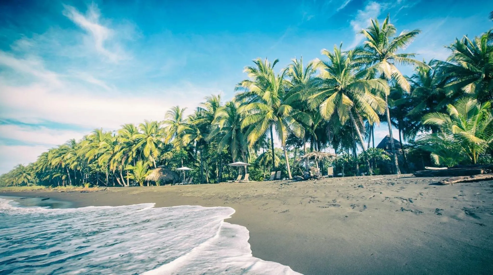 Natural landscape in Hotel Clandestino beach resort