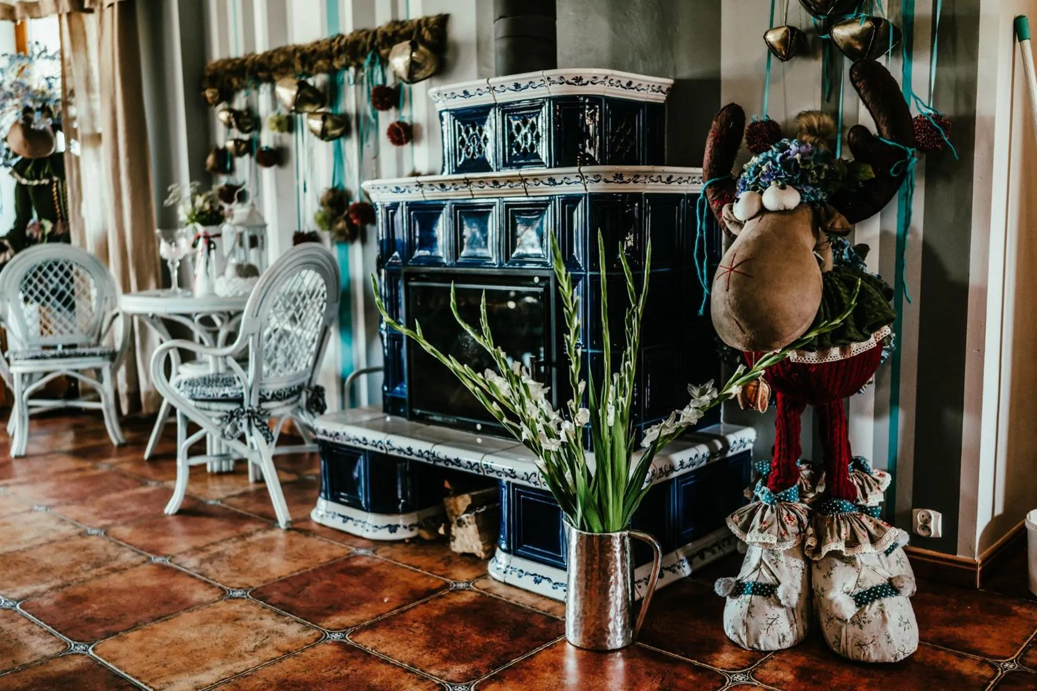 Lobby or reception in Karolowy Dwór