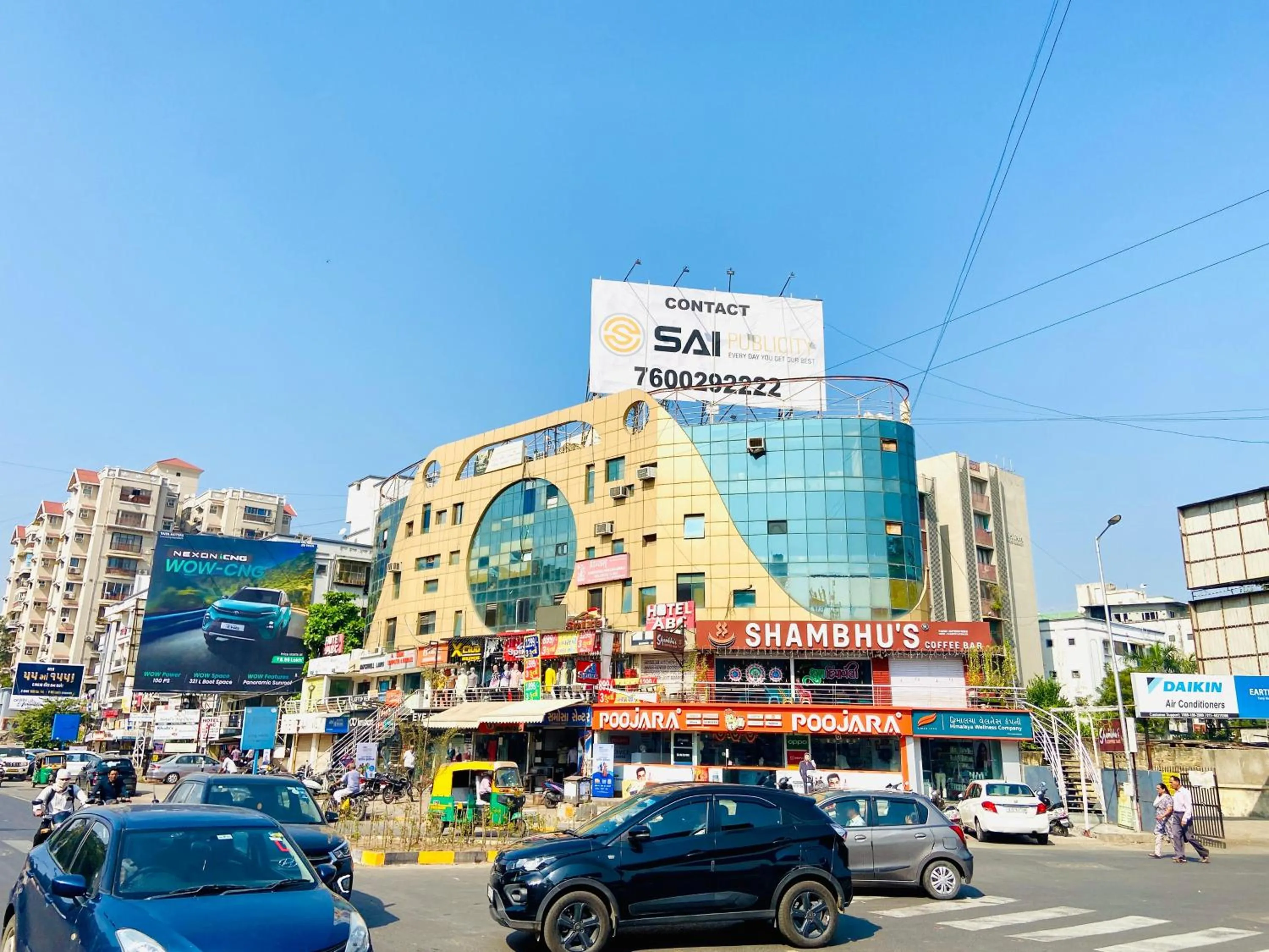 Property building in Hotel ABC Satellite Prahlad Nagar
