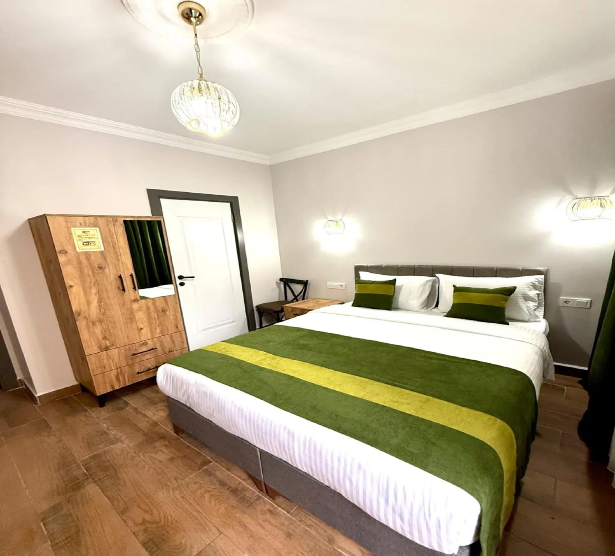 Bed in Armagan Suite Taksim