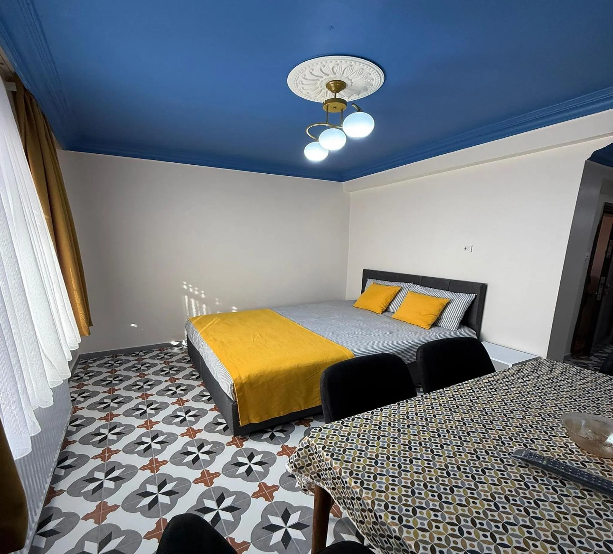 Bed in Armagan Suite Taksim