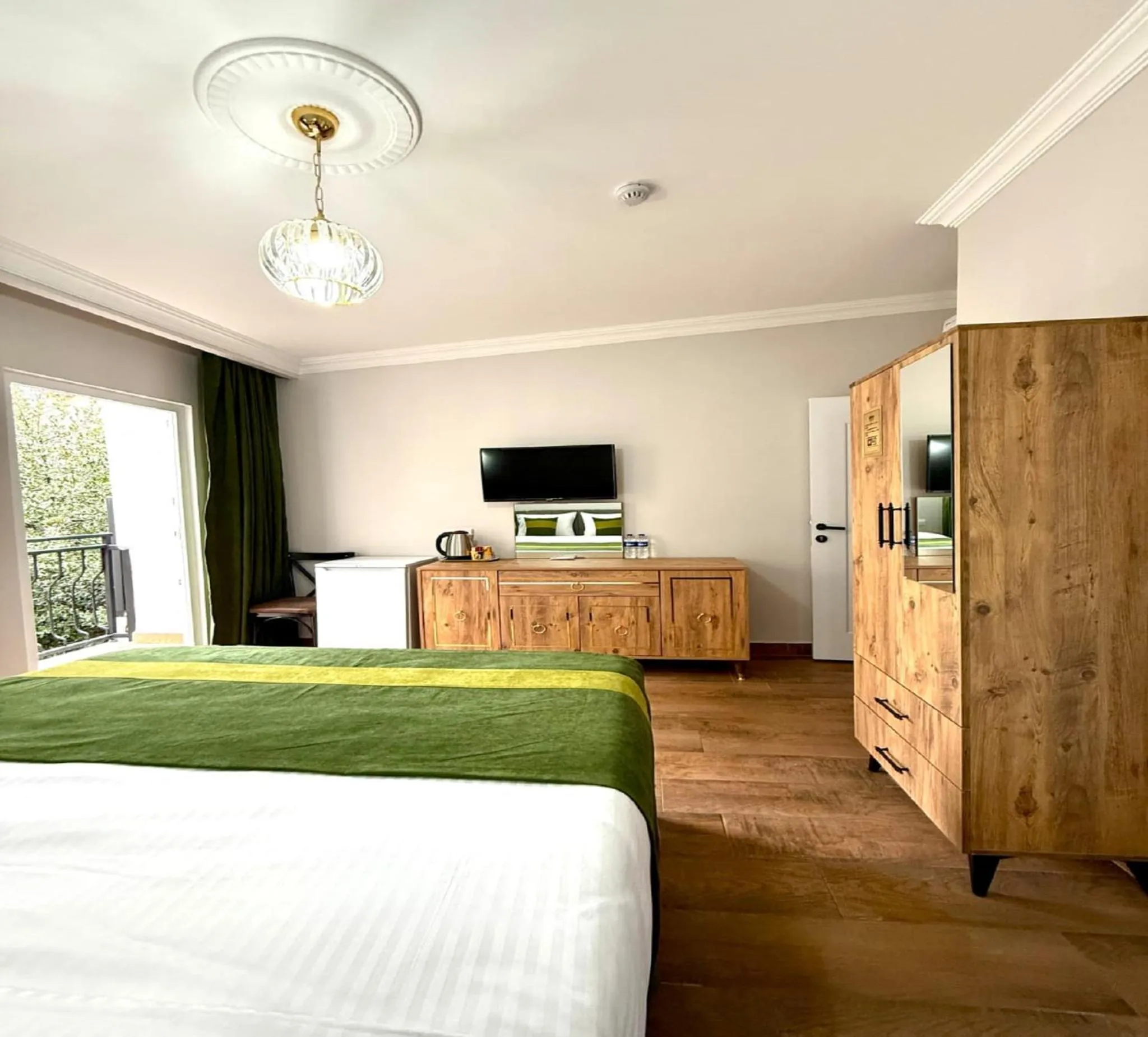 Bed in Armagan Suite Taksim