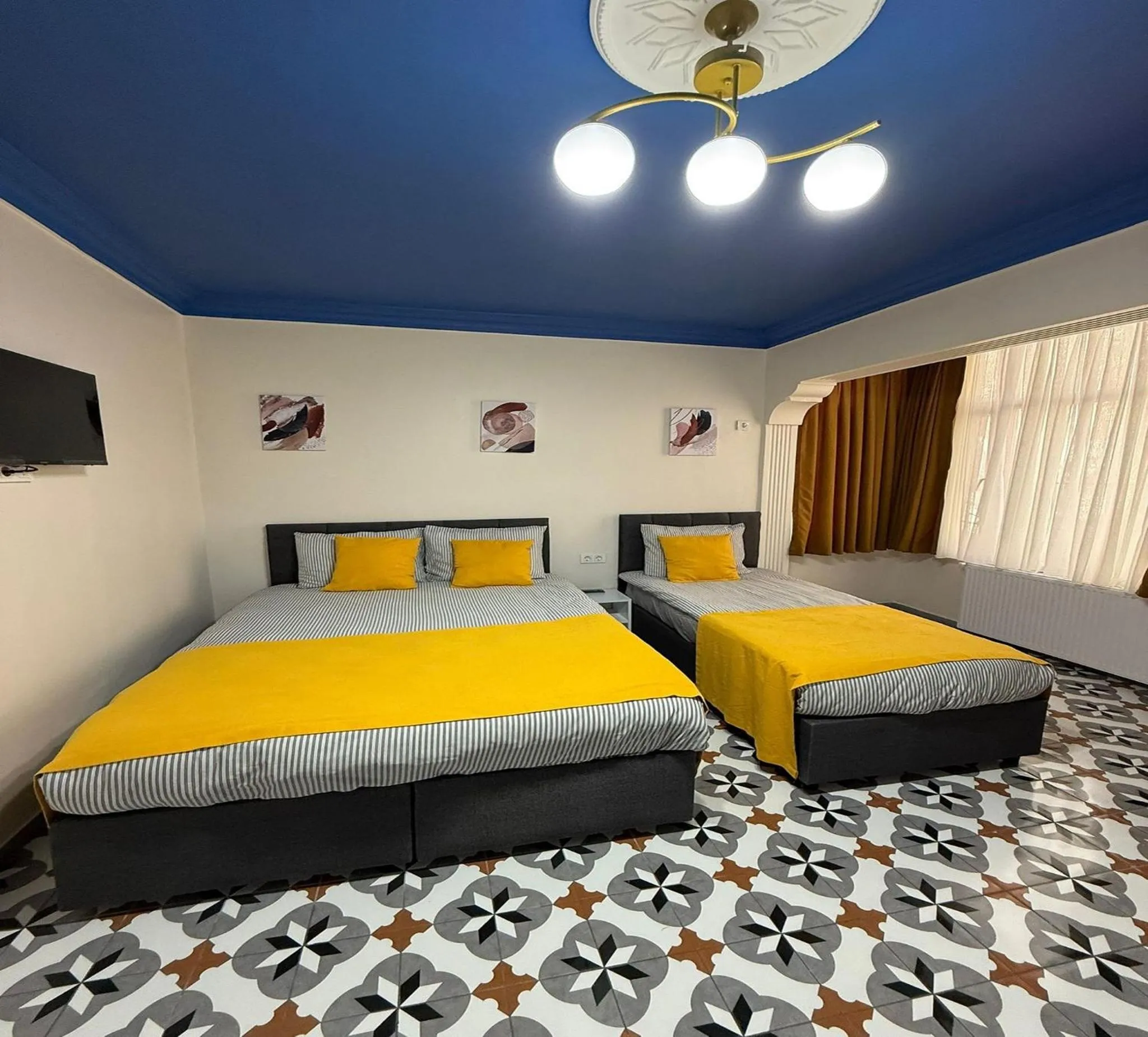 Bedroom, Bed in Armagan Suite Taksim