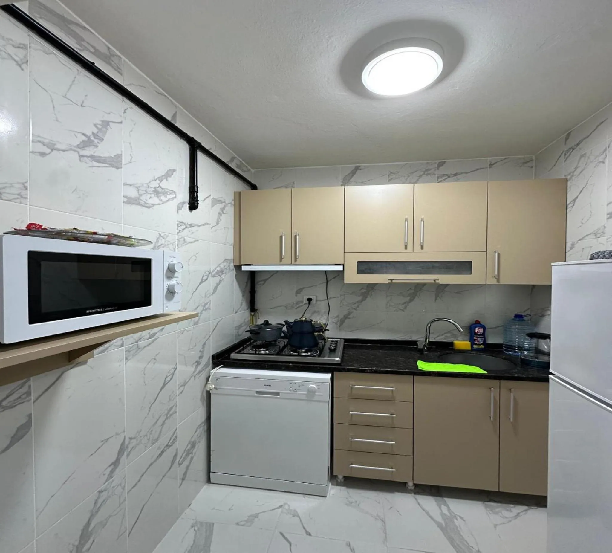 kitchen in Armagan Suite Taksim