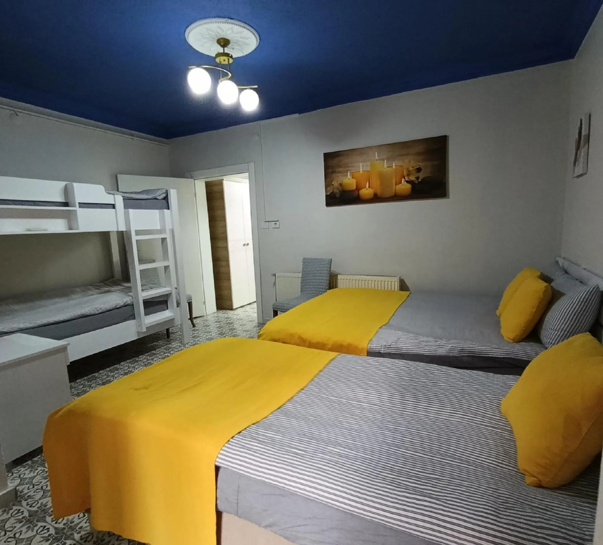 Bed in Armagan Suite Taksim