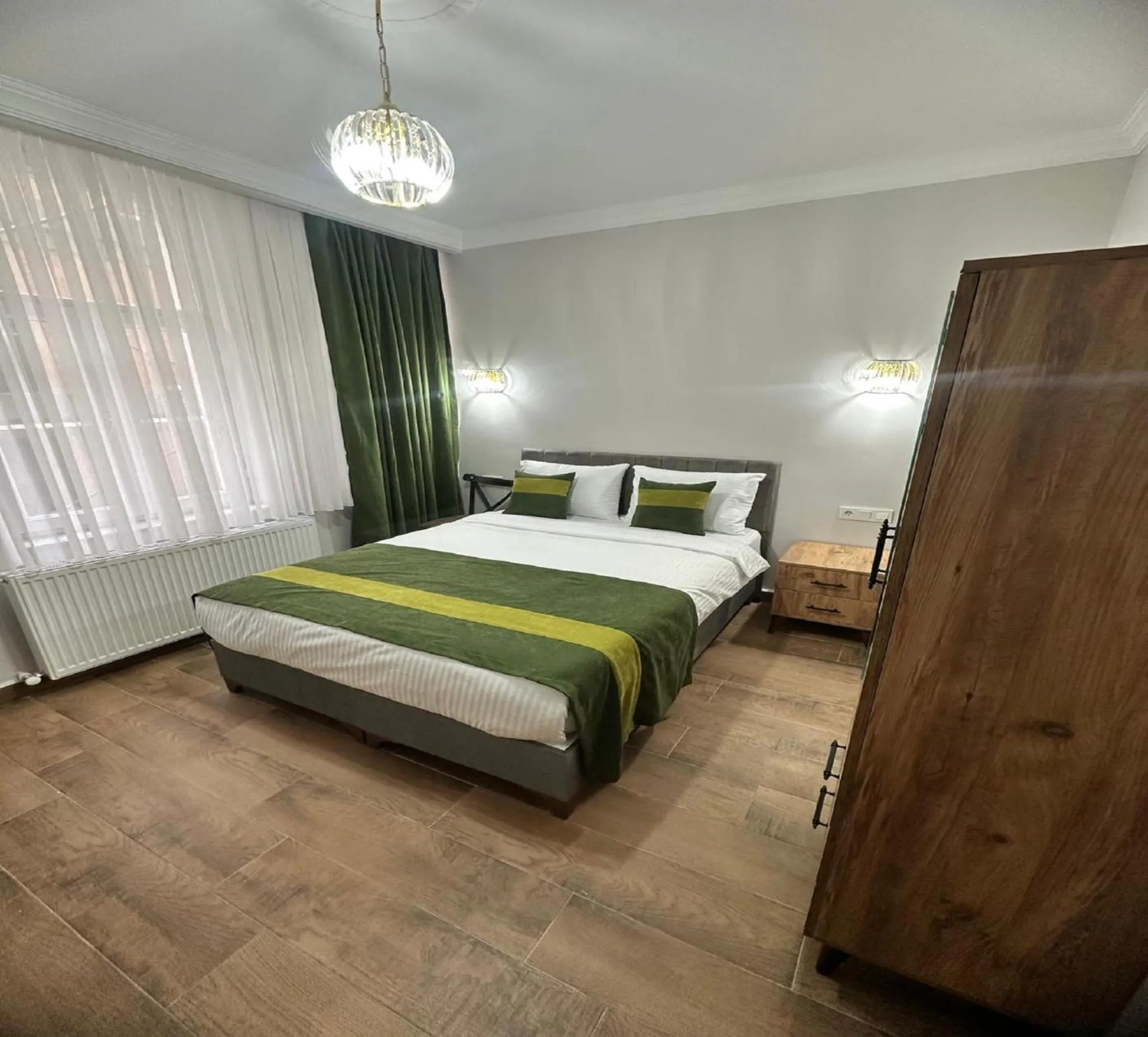 Bed in Armagan Suite Taksim