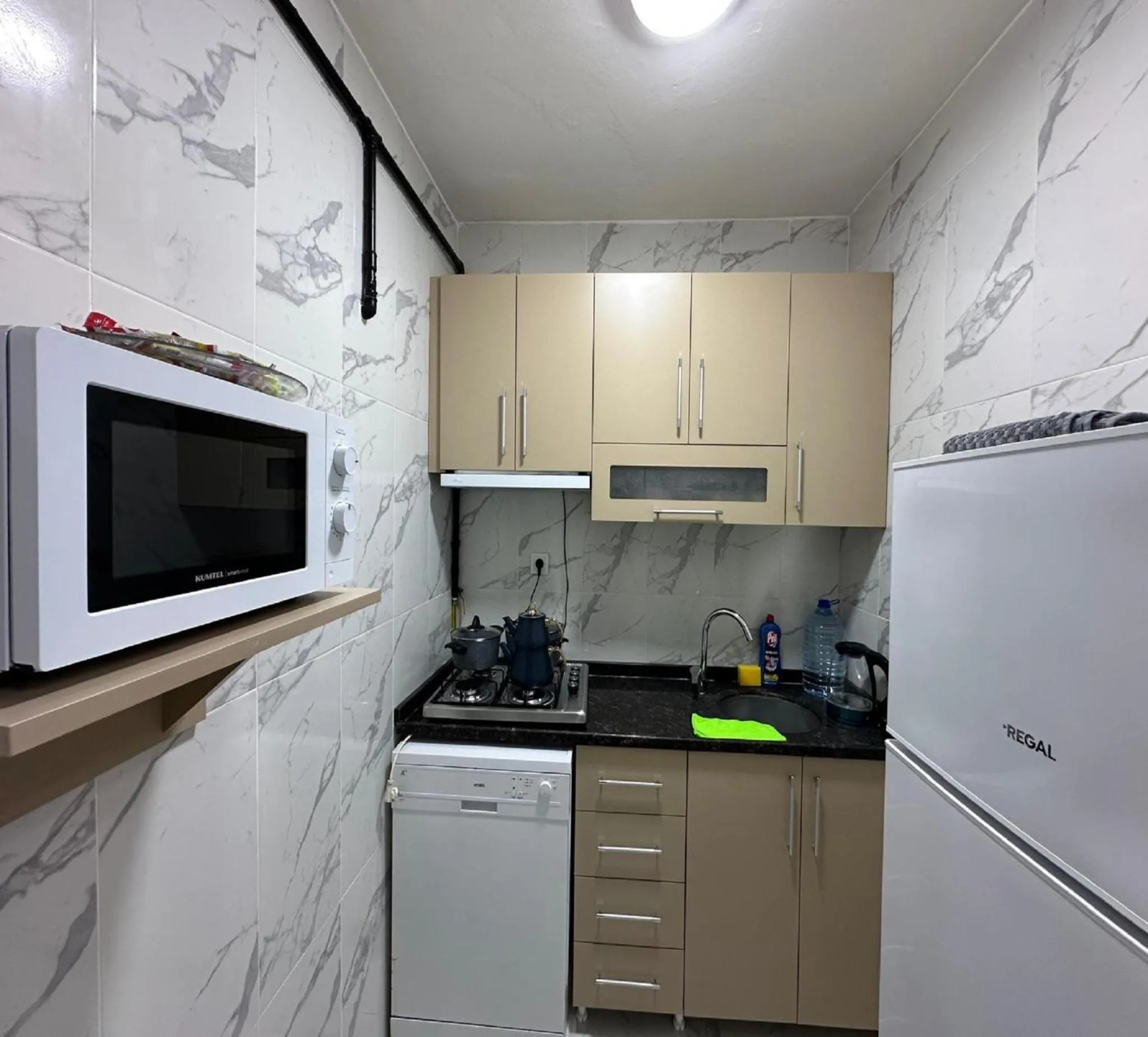 kitchen in Armagan Suite Taksim