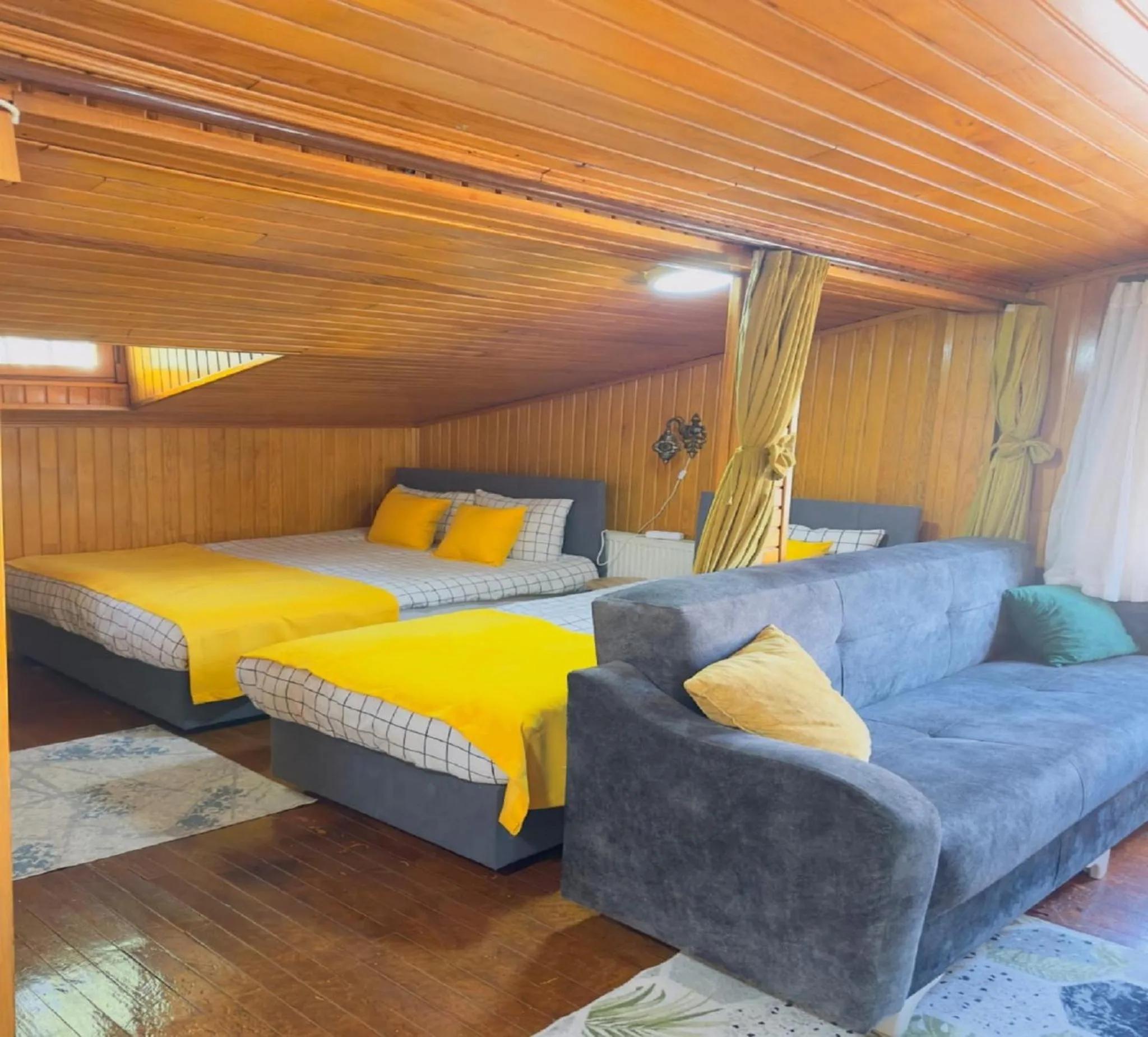 Bed in Armagan Suite Taksim