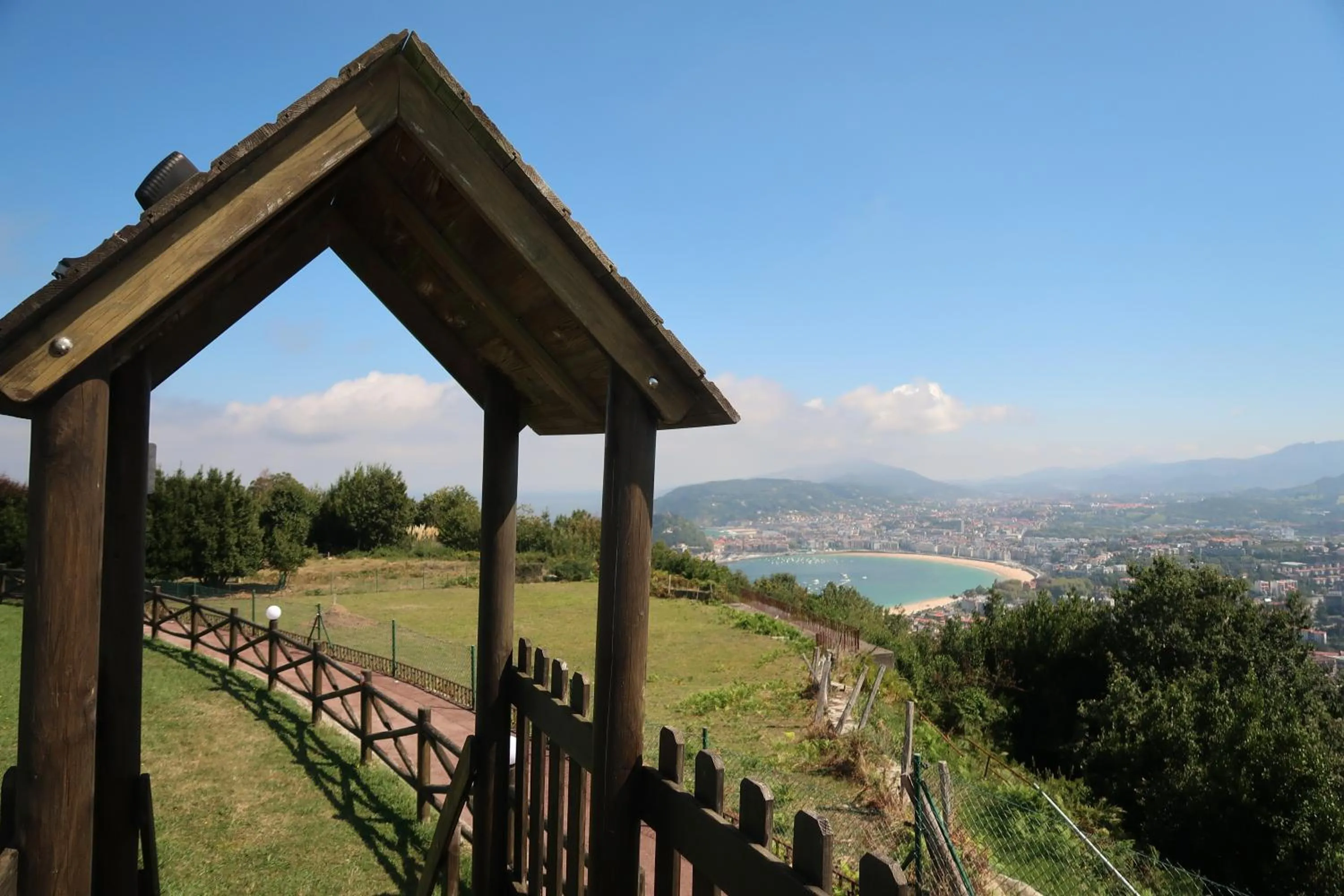 Natural landscape in Hotel Gudamendi