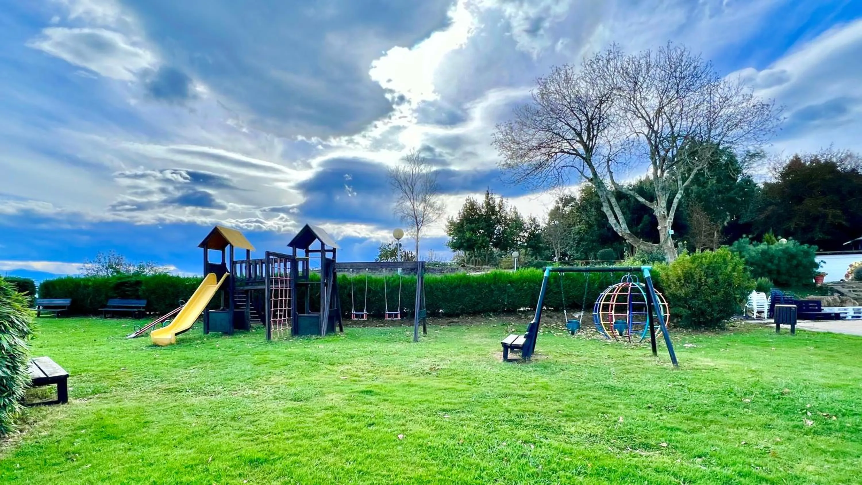 Children play ground in Hotel Gudamendi