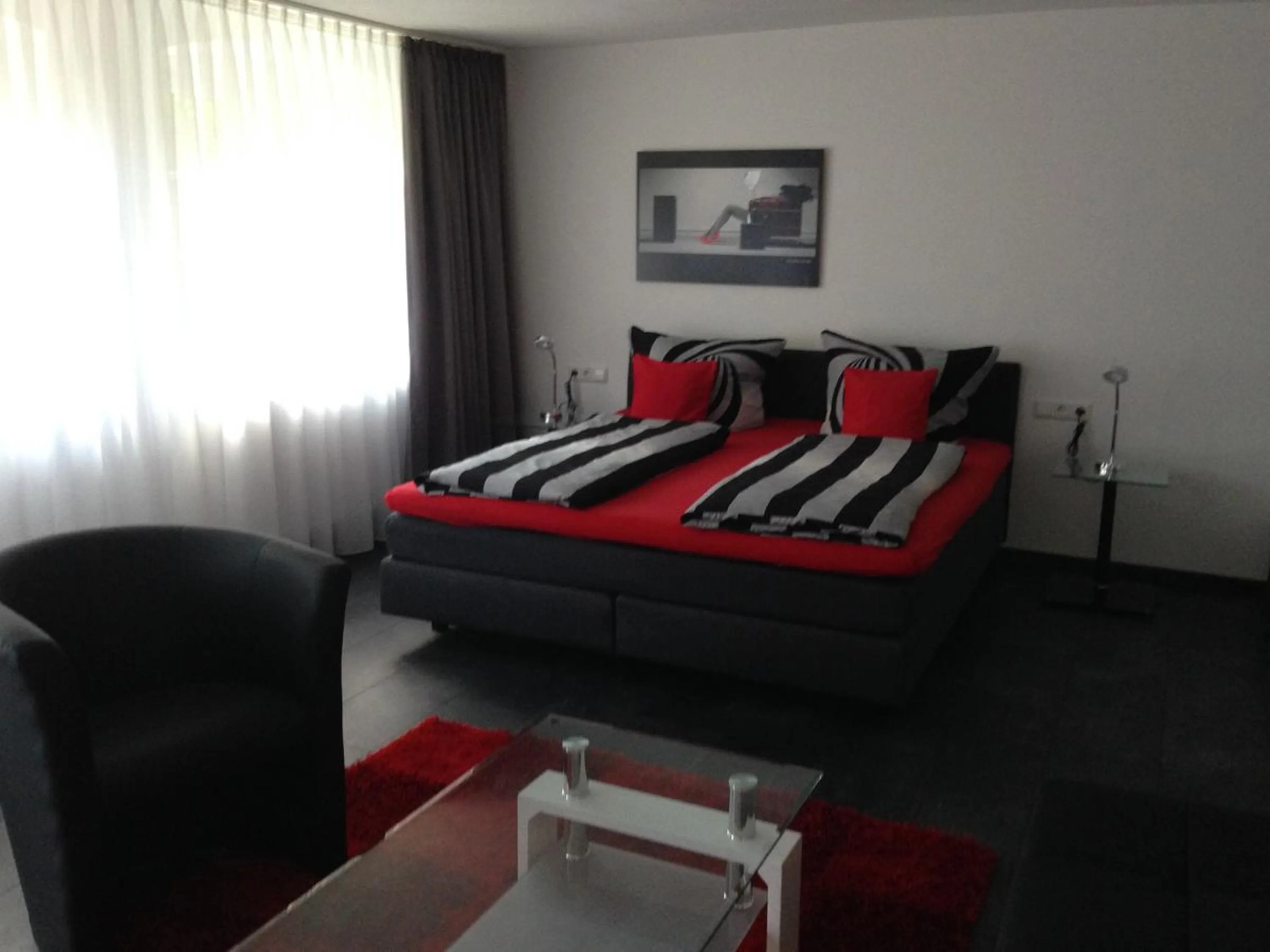 Bedroom, Bed in Landhaus Goldenes Kreuz