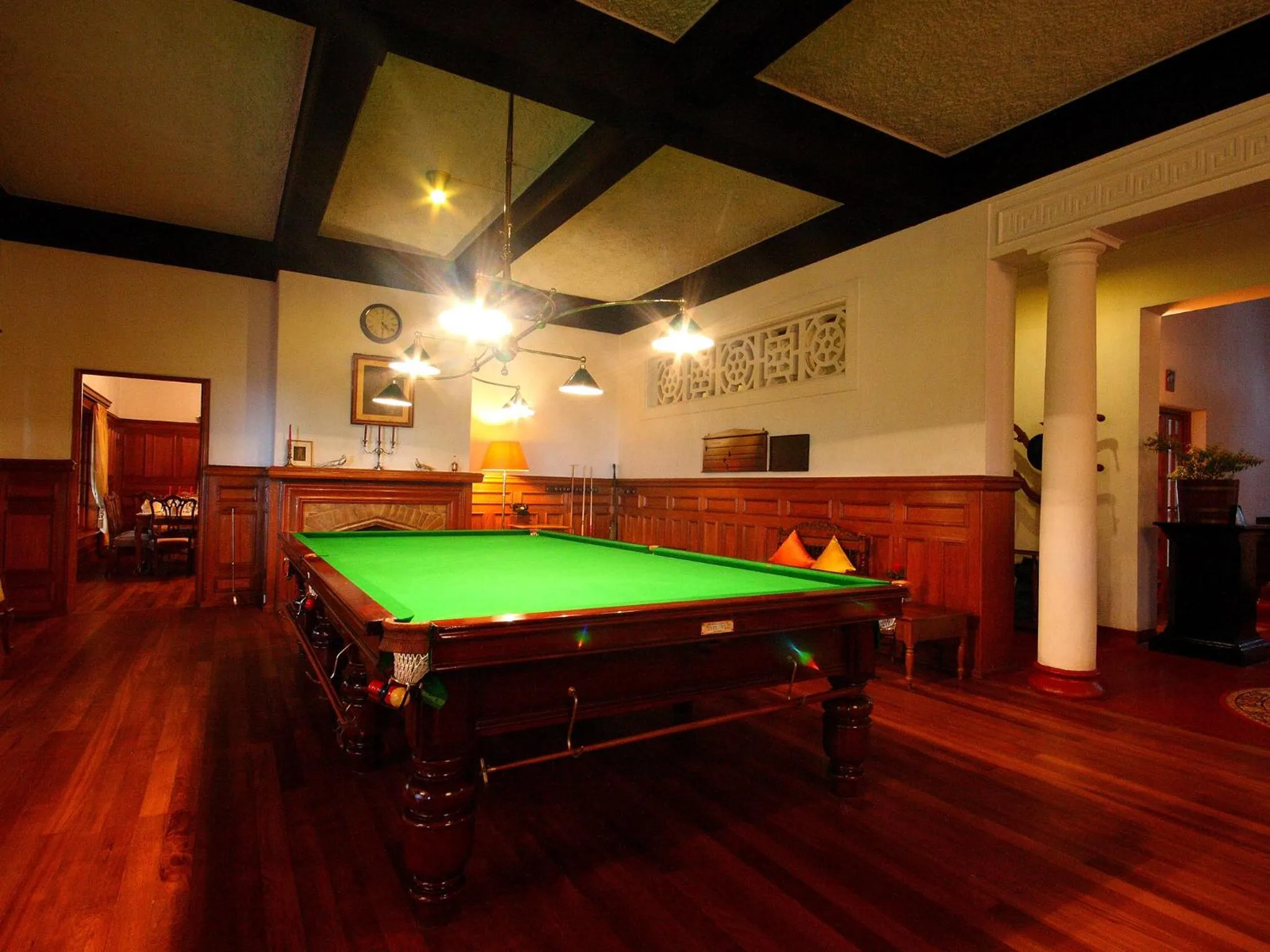 Game Room in Governor's Mansion