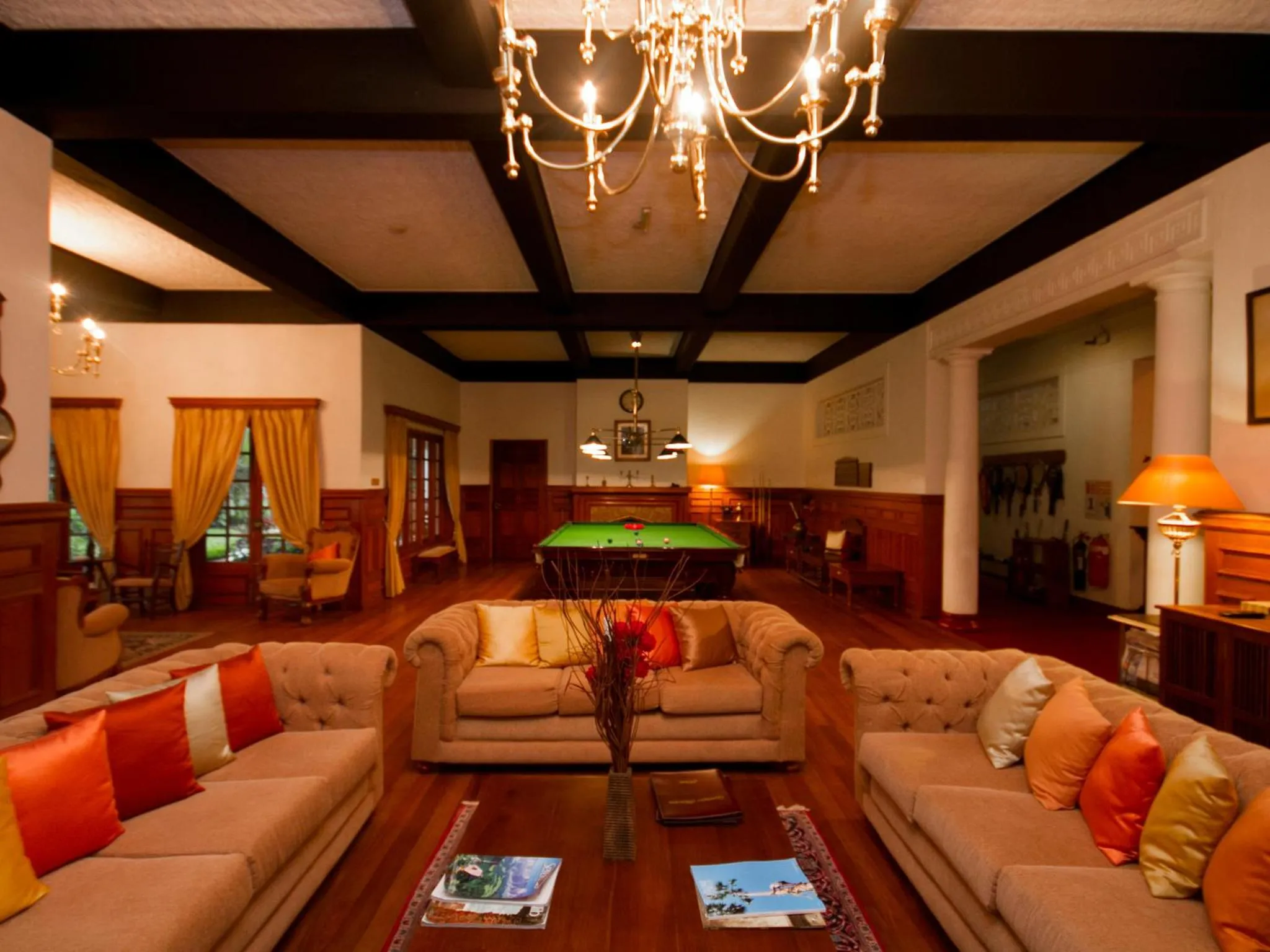 Living room in Governor's Mansion