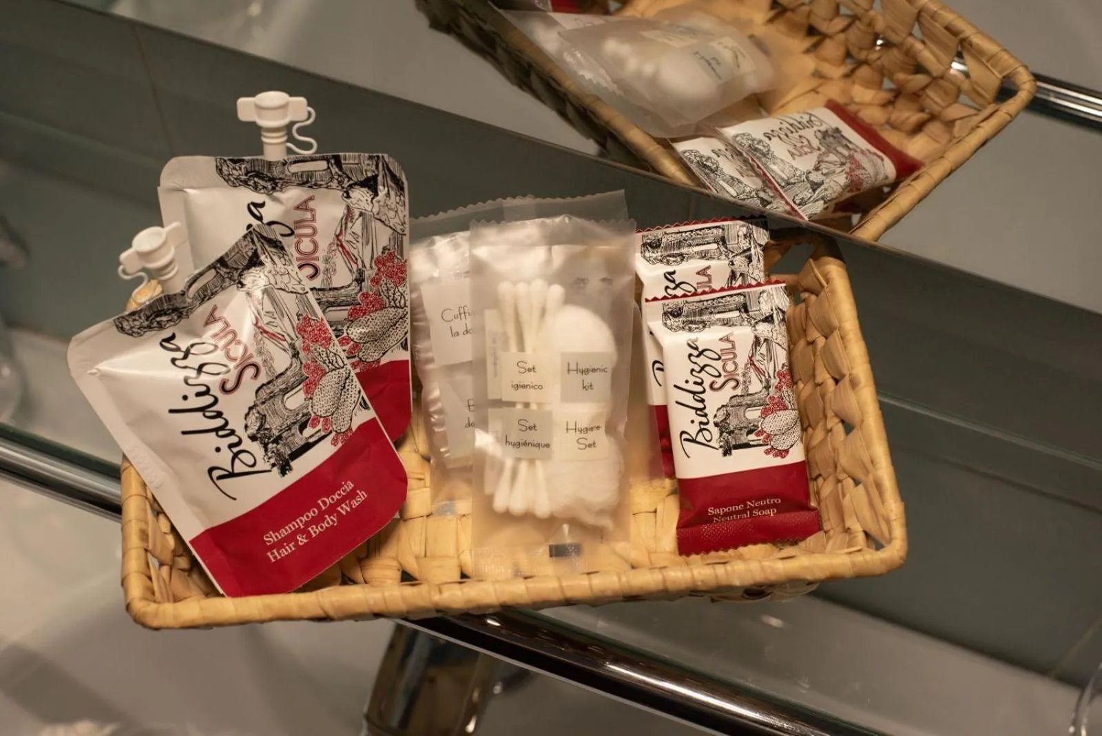 Bathroom in Hotel Teocrito