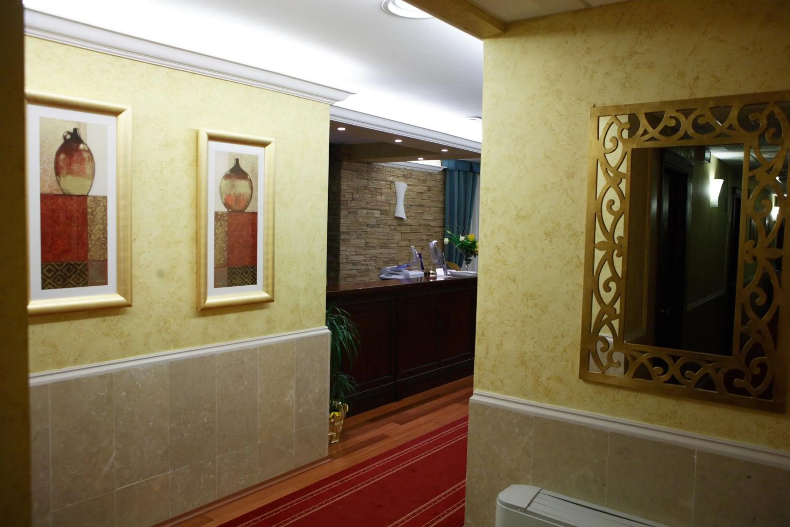 Lobby or reception in Hotel Teocrito