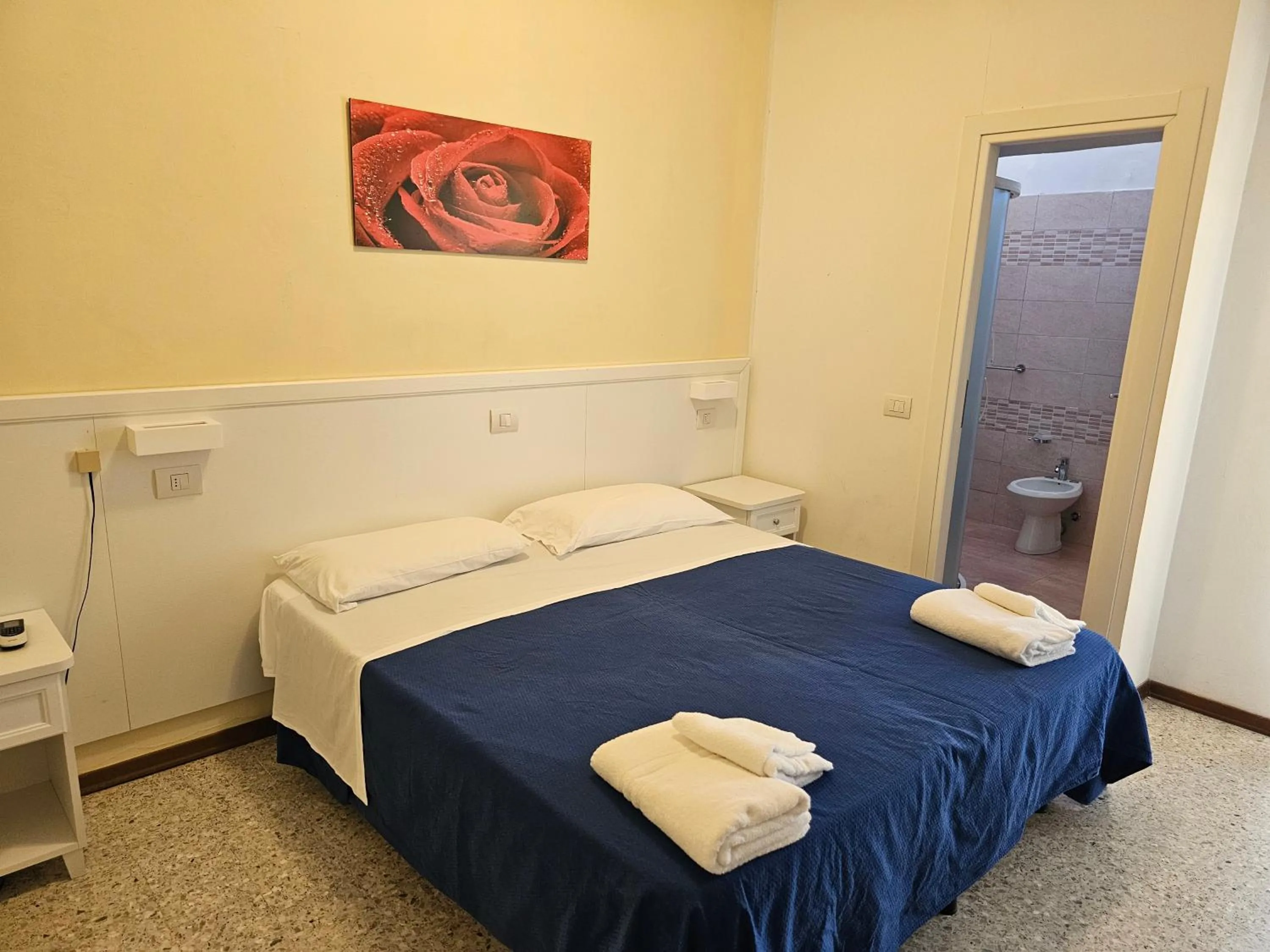 Bed in Hotel Riviera Nuova Gestione