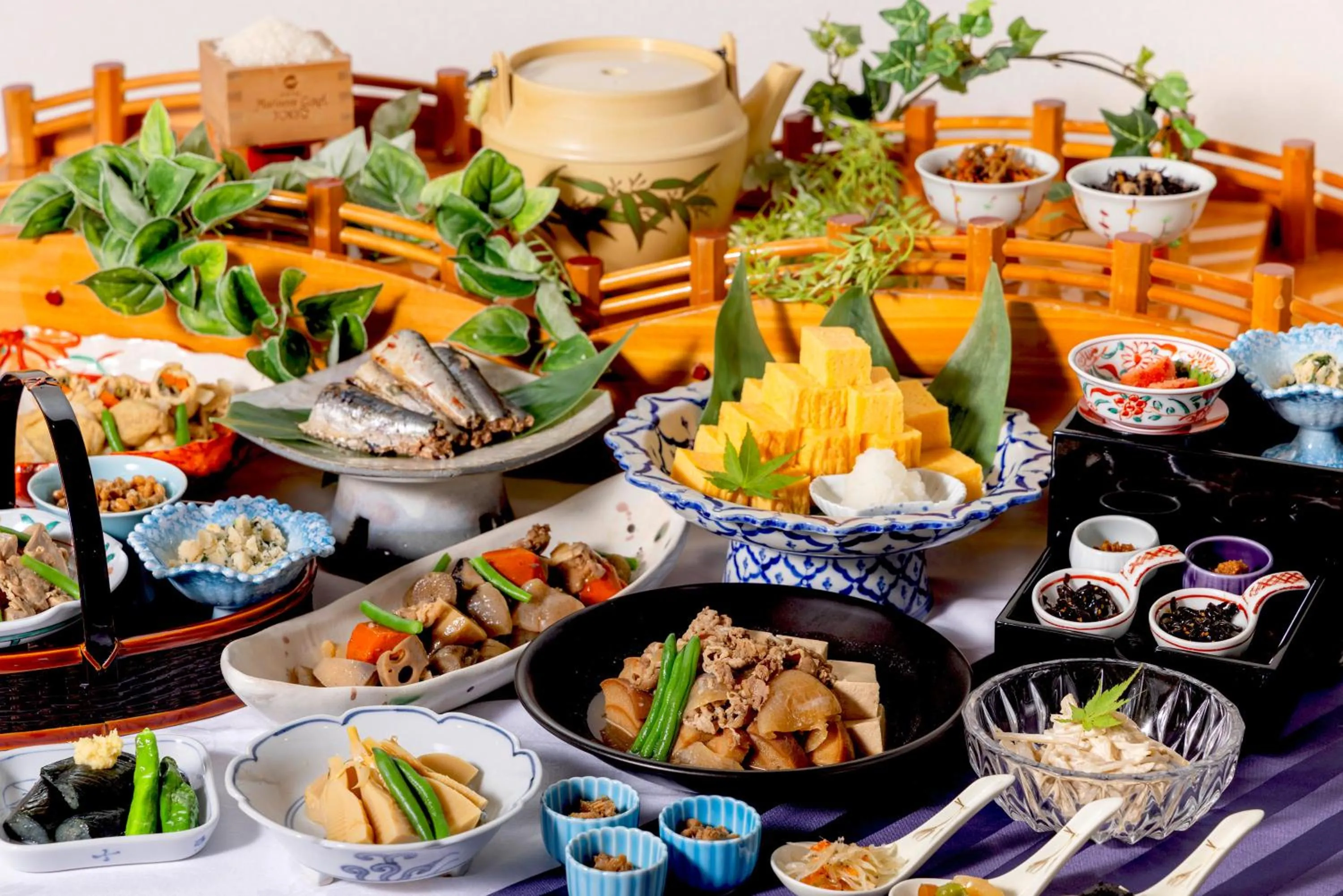 Breakfast in Hotel Mariners Court Tokyo