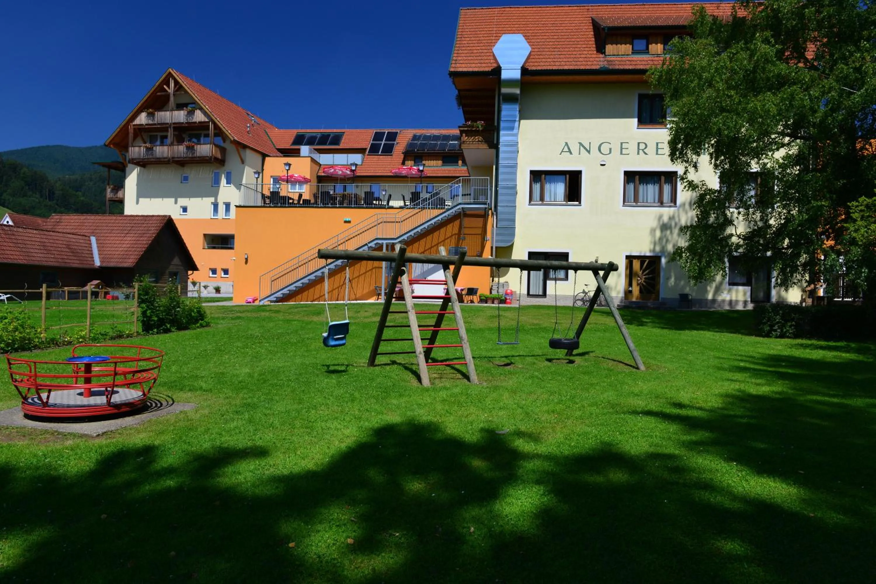 Garden in Hotel Angerer-Hof