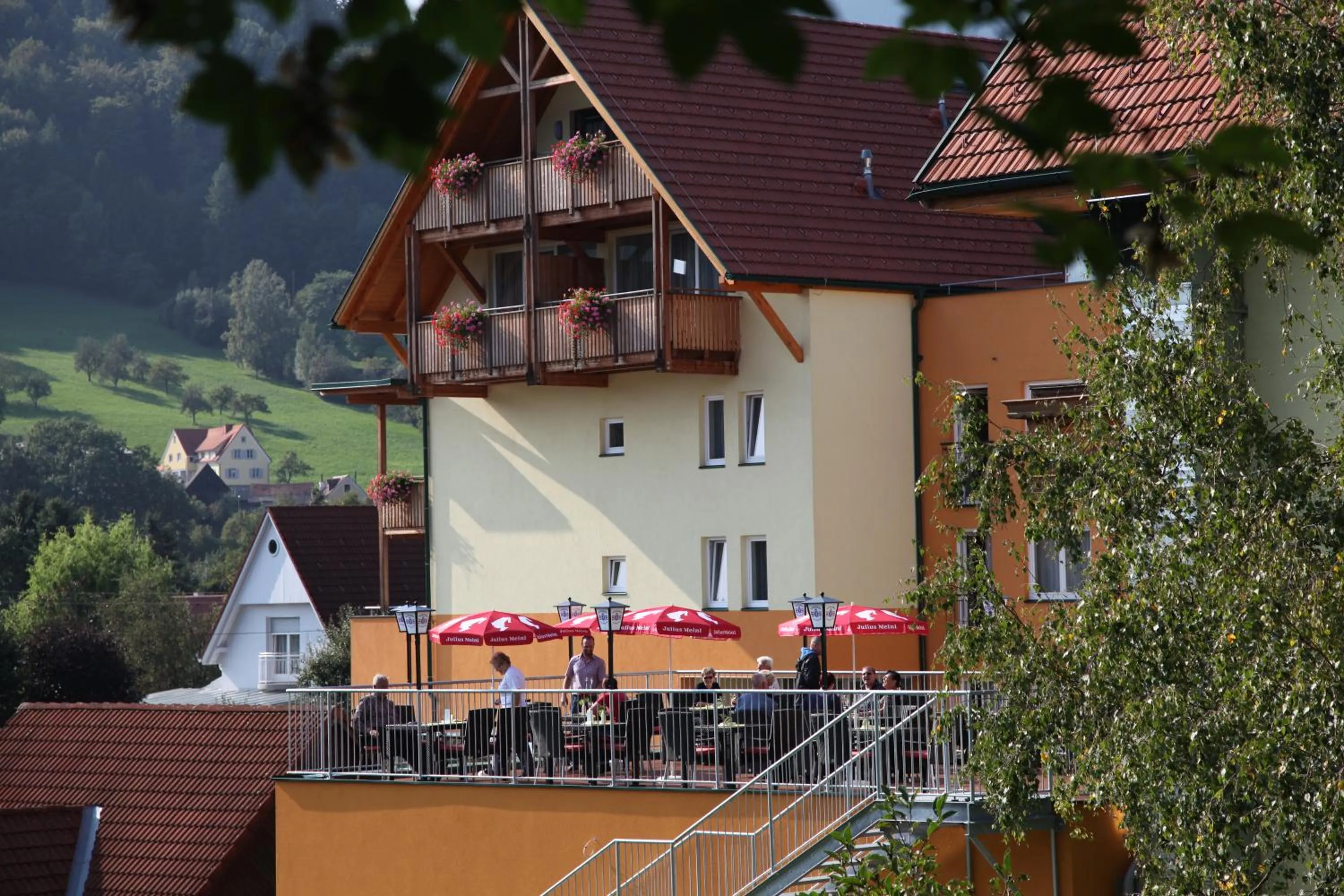 Balcony/Terrace in Hotel Angerer-Hof