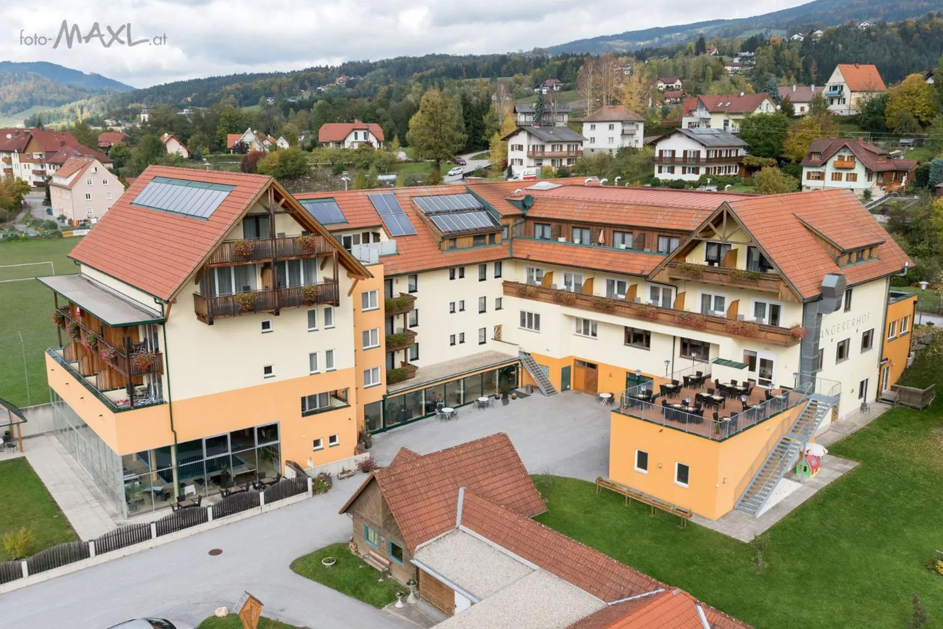 Balcony/Terrace in Hotel Angerer-Hof