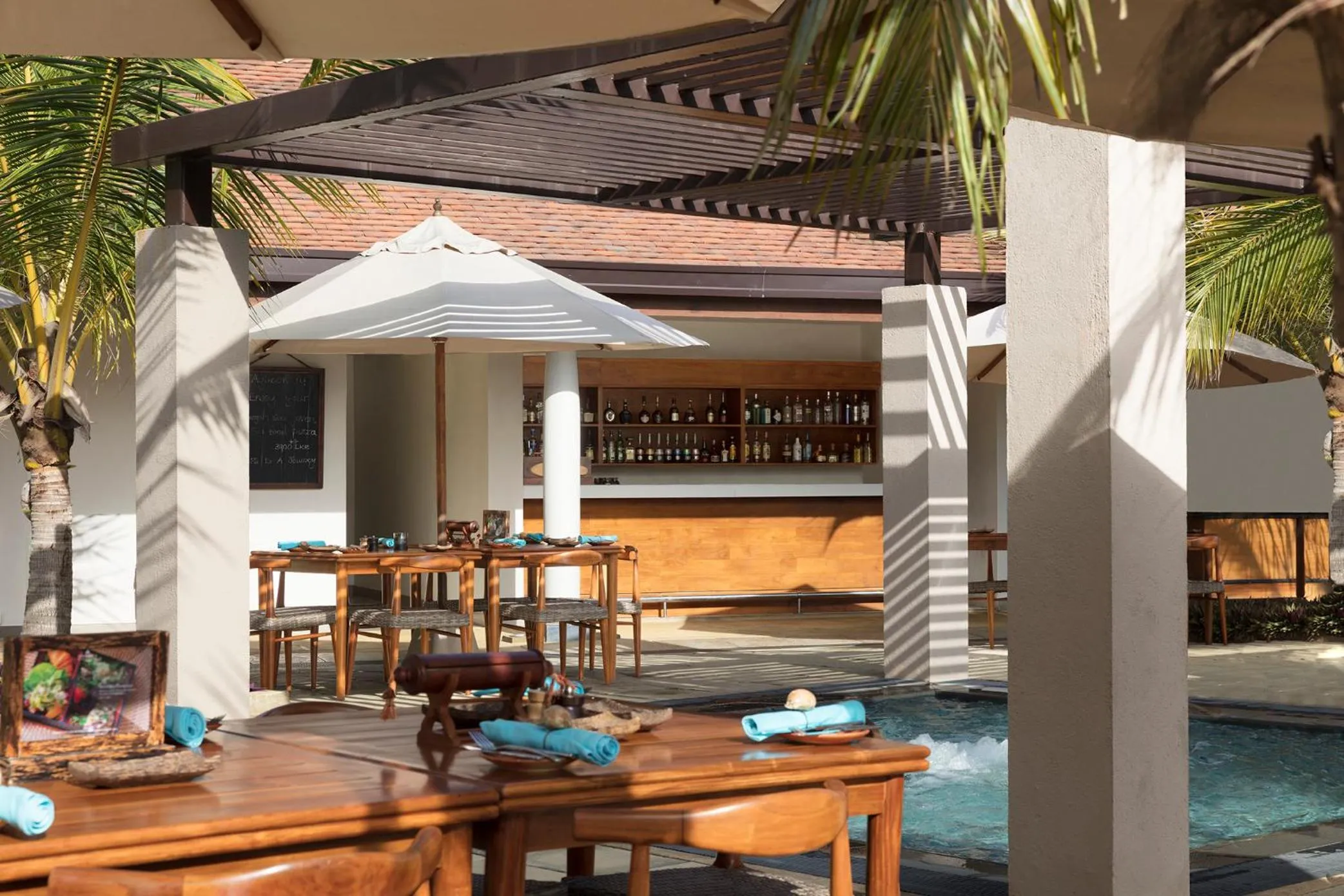 Patio in Anantara Peace Haven Tangalle Resort