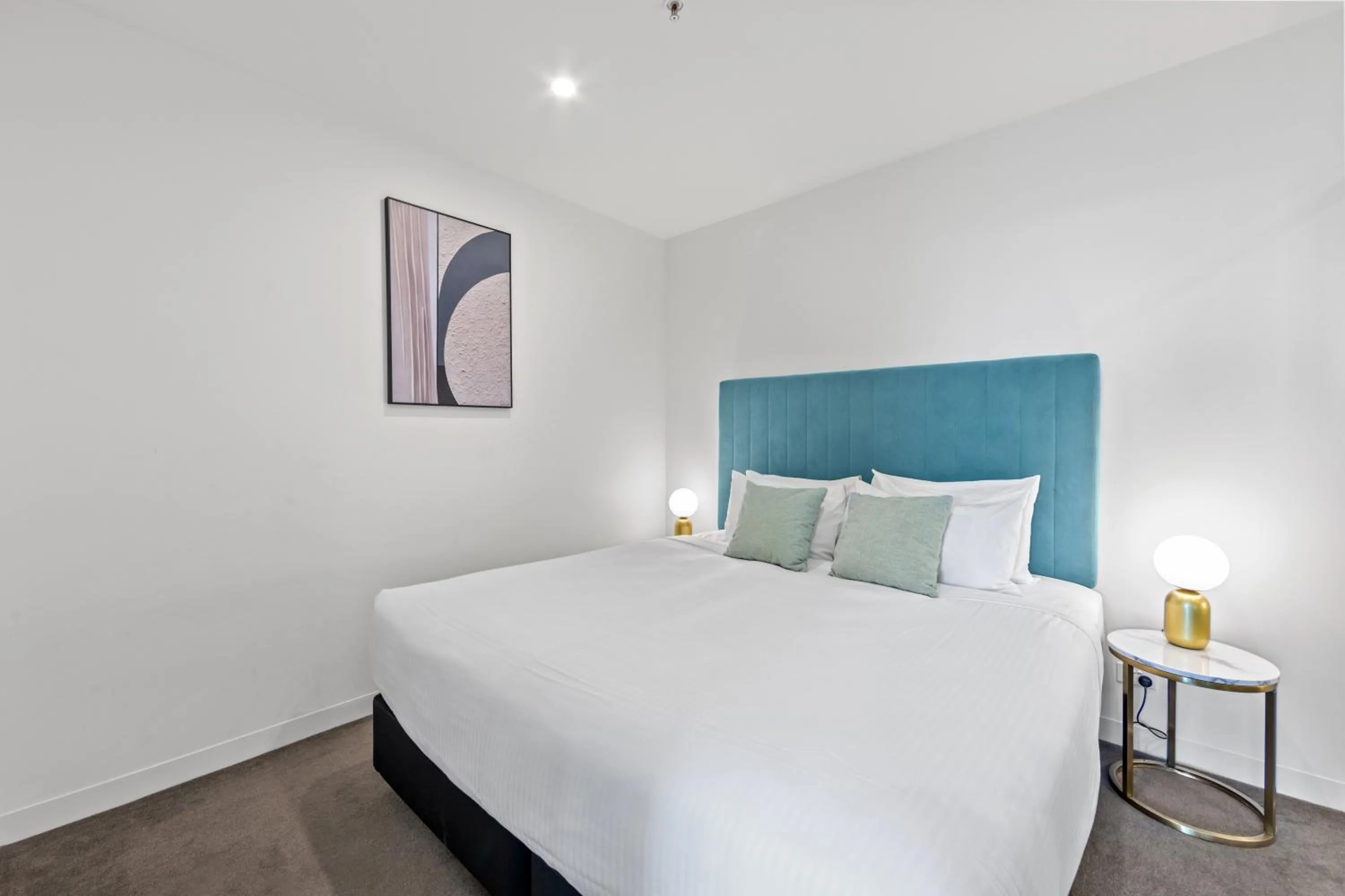 Bed in Trafalgar Lane Apartments by CLLIX