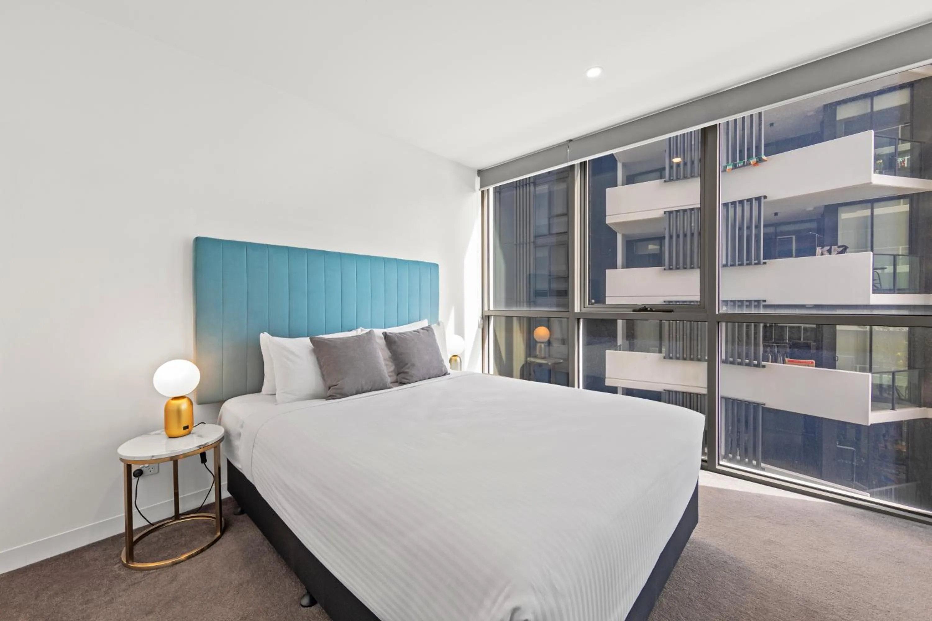 Bed in Trafalgar Lane Apartments by CLLIX