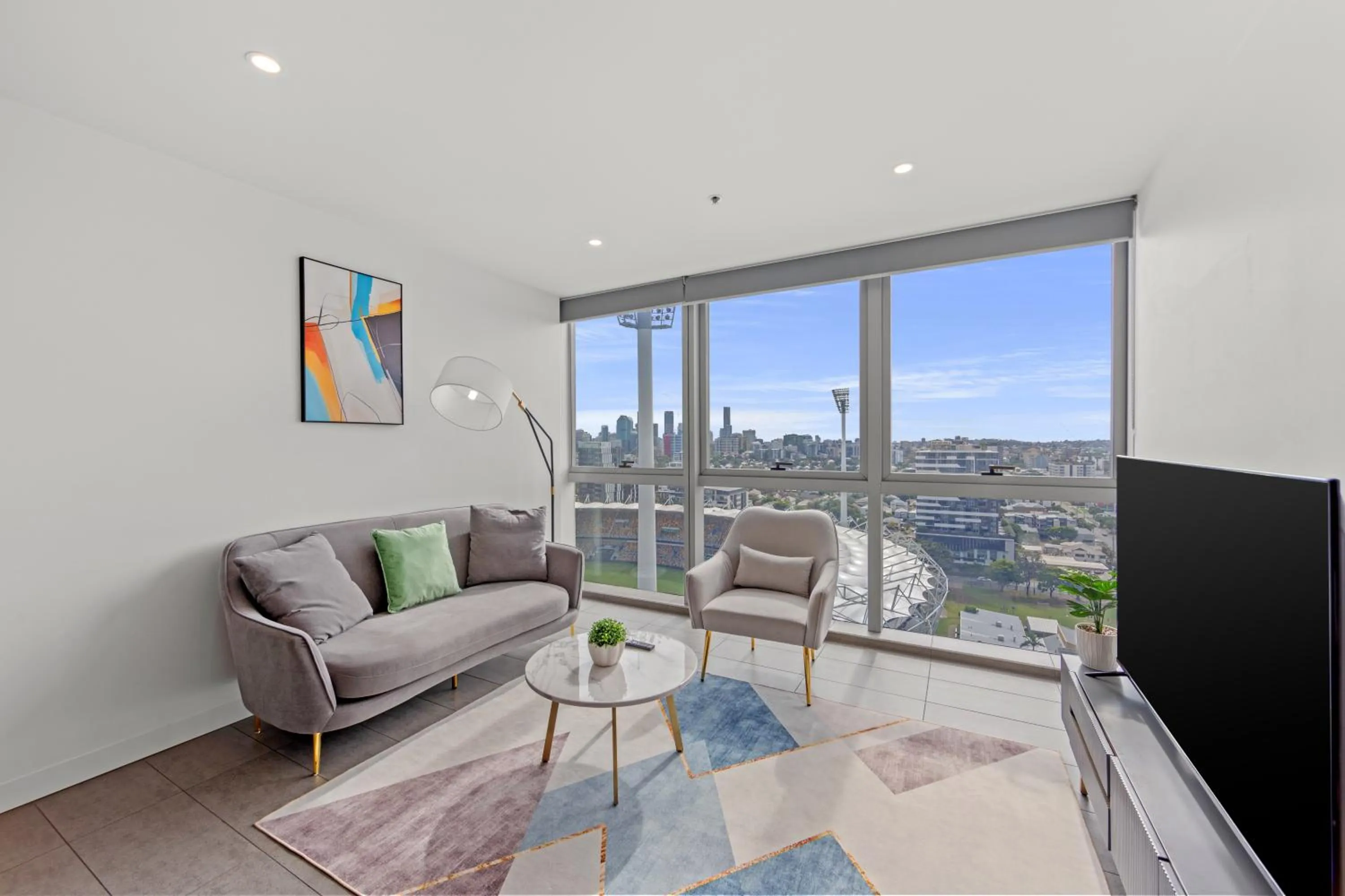 View (from property/room) in Trafalgar Lane Apartments by CLLIX