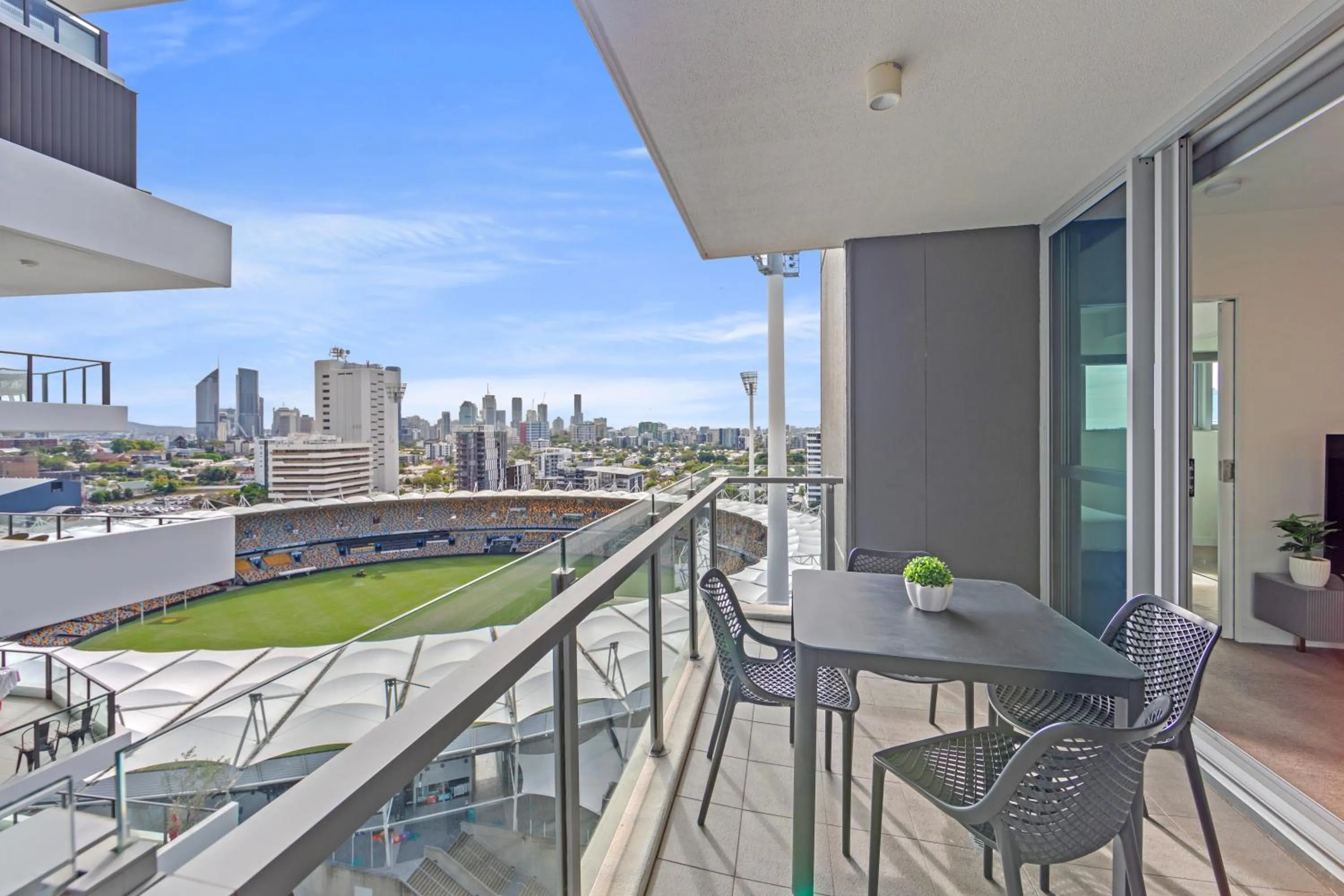 View (from property/room) in Trafalgar Lane Apartments by CLLIX