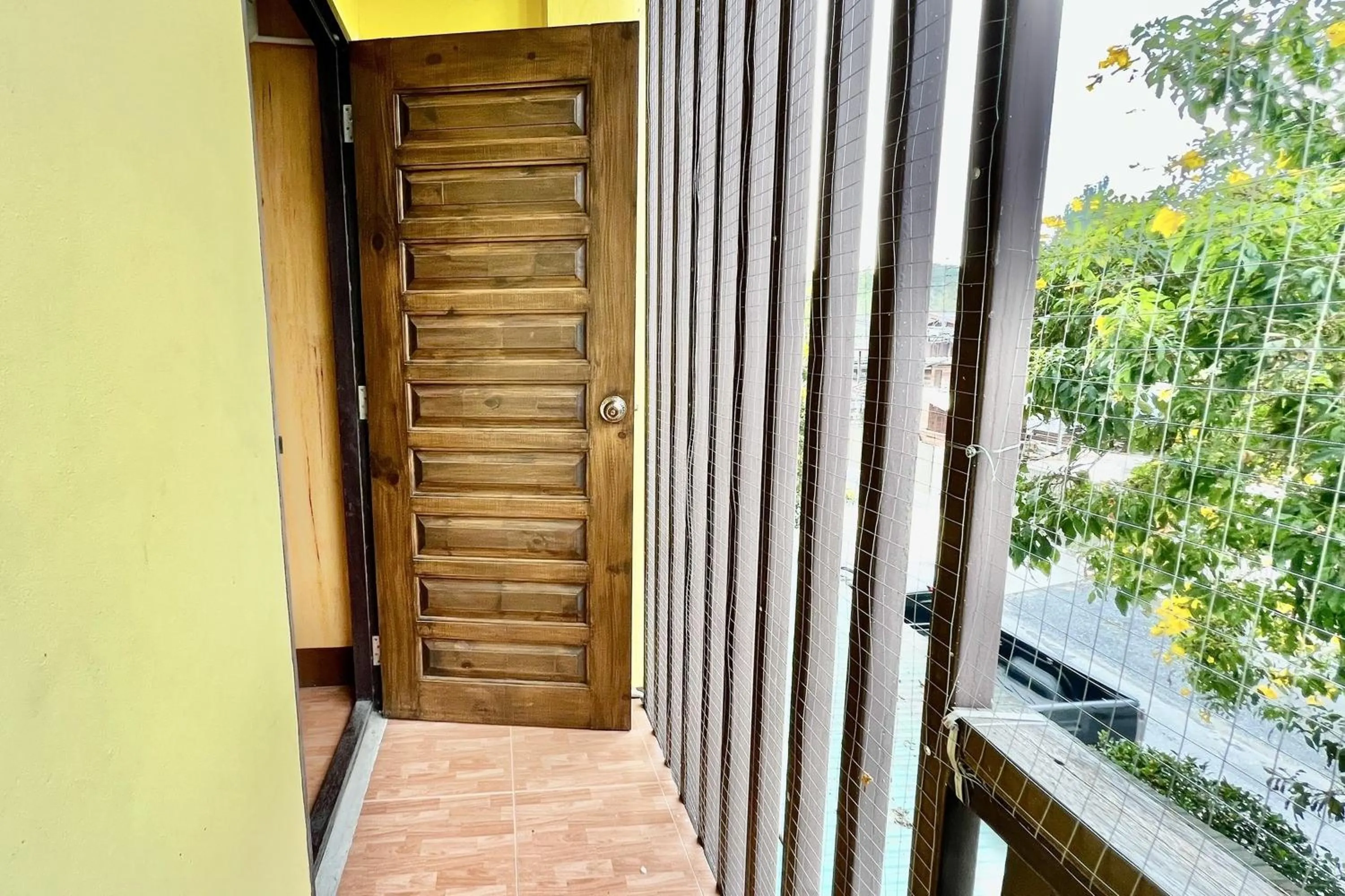 Balcony/Terrace in LM Hostel