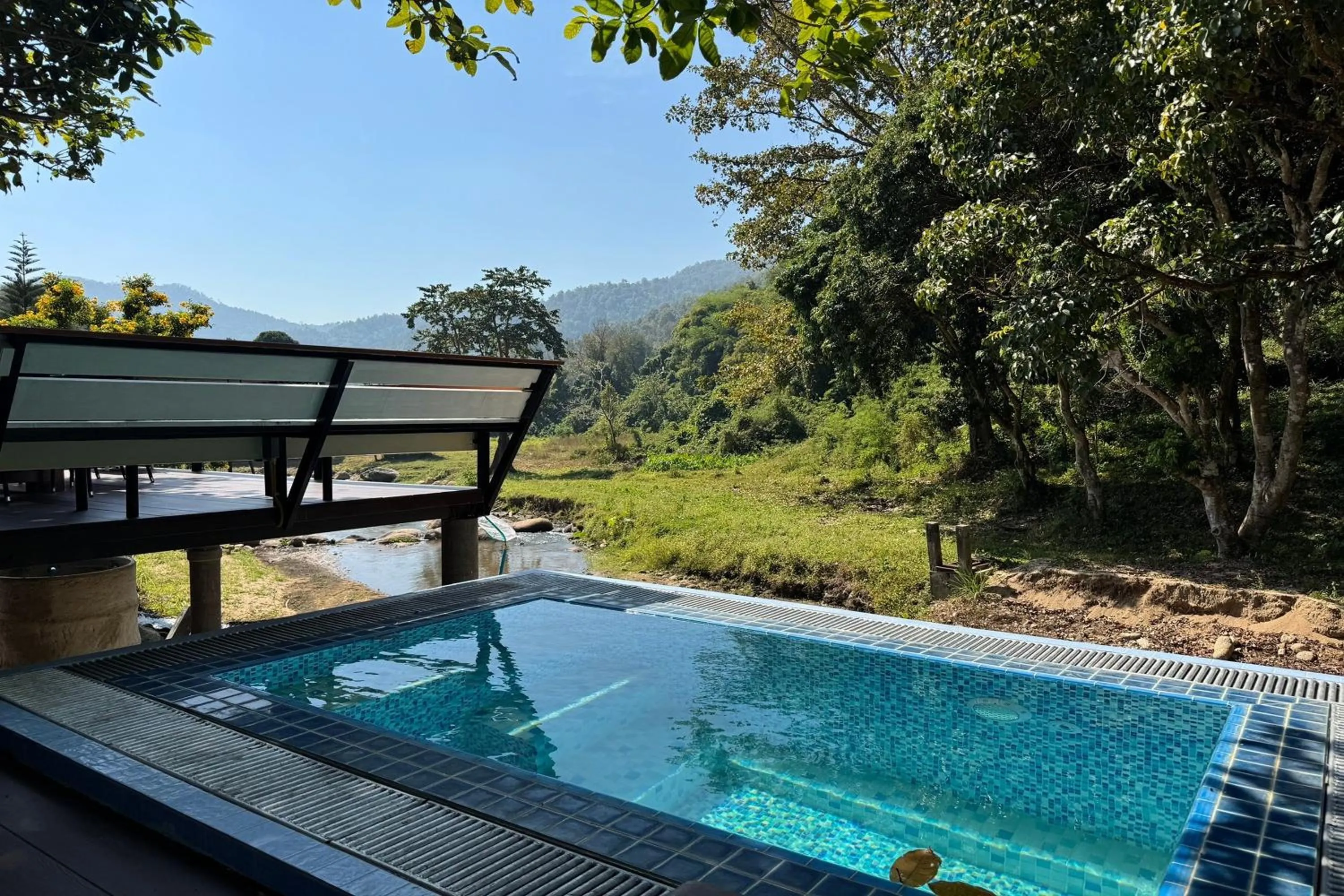 Swimming pool in Tung Lakorn Farm